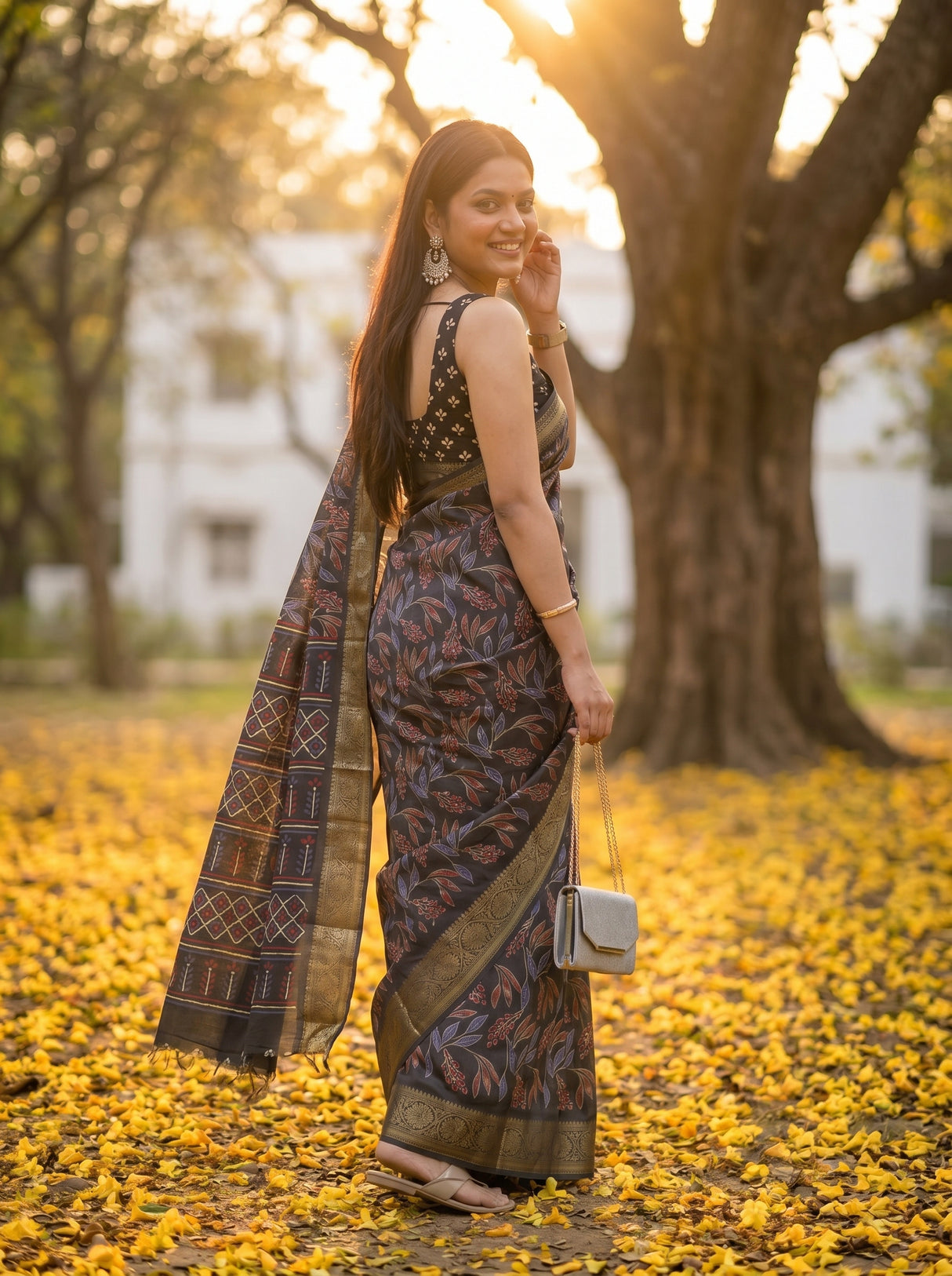 MIMOSA Saree Saree — pose 7 styling detail