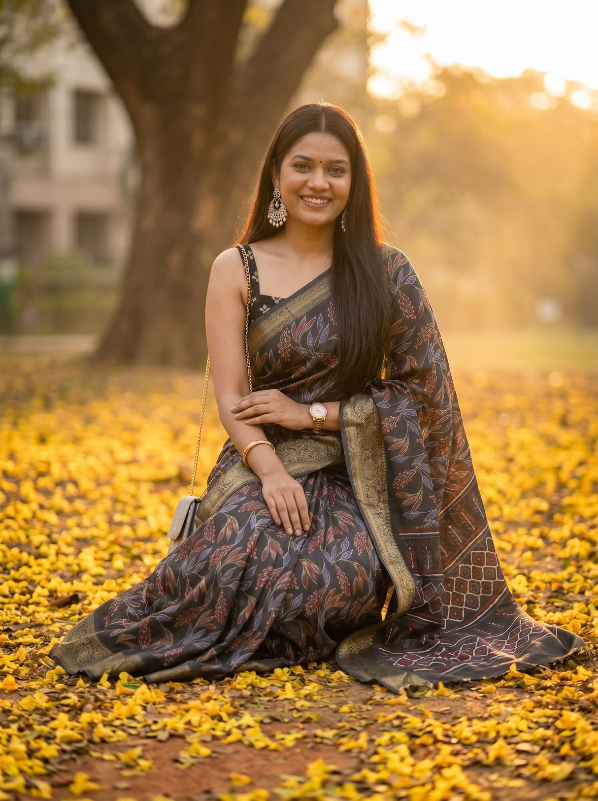 MIMOSA Saree Saree — pose 8 styling detail