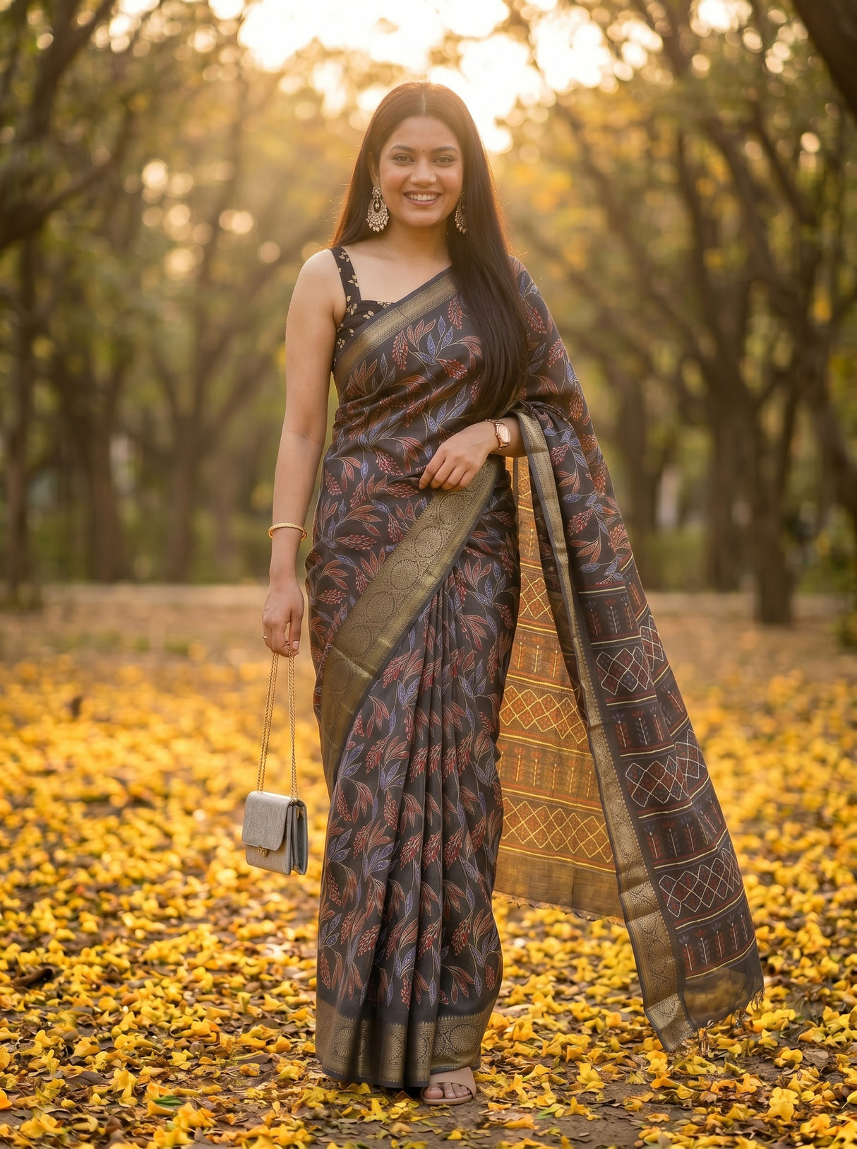 MIMOSA Saree Saree — pose 9 styling detail