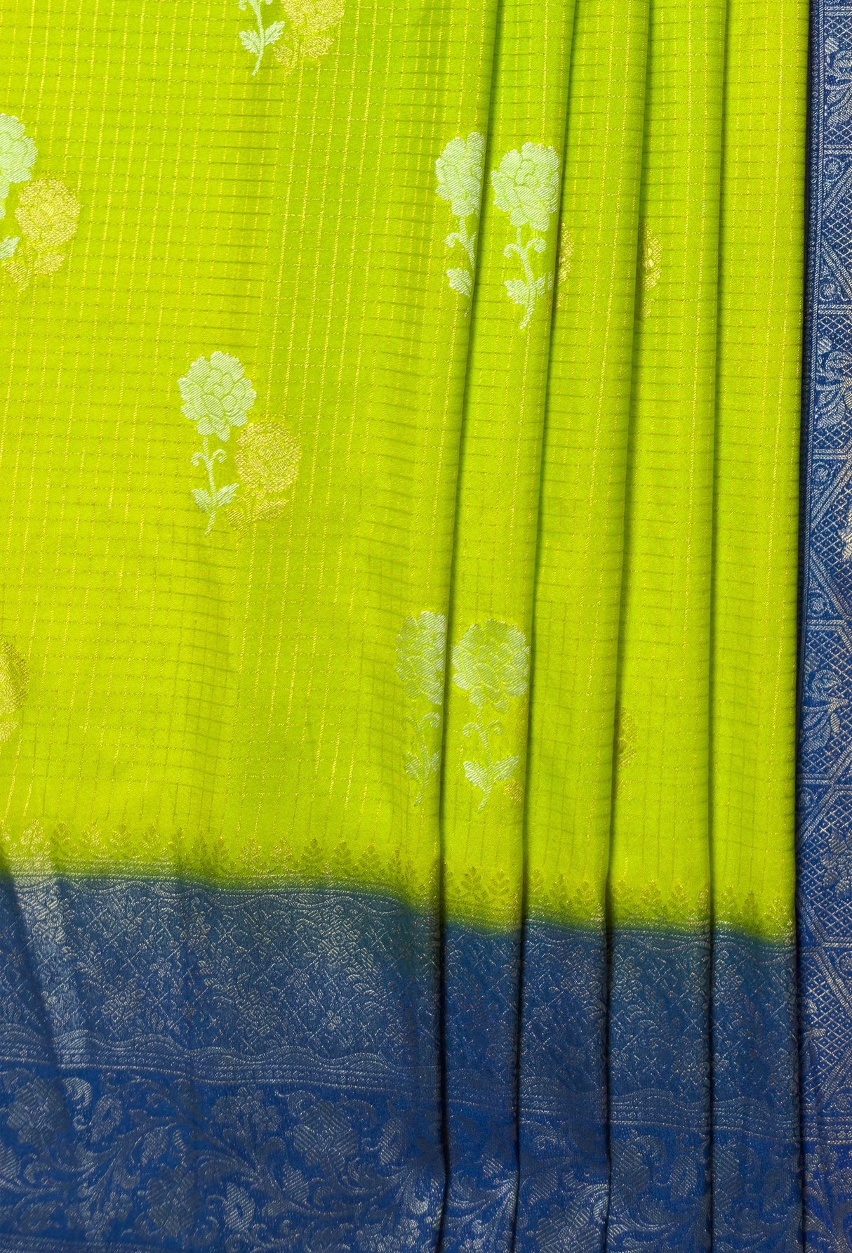 MIMOSA Liril Mysore Silk crepe Saree β fleets shot full lifestyle