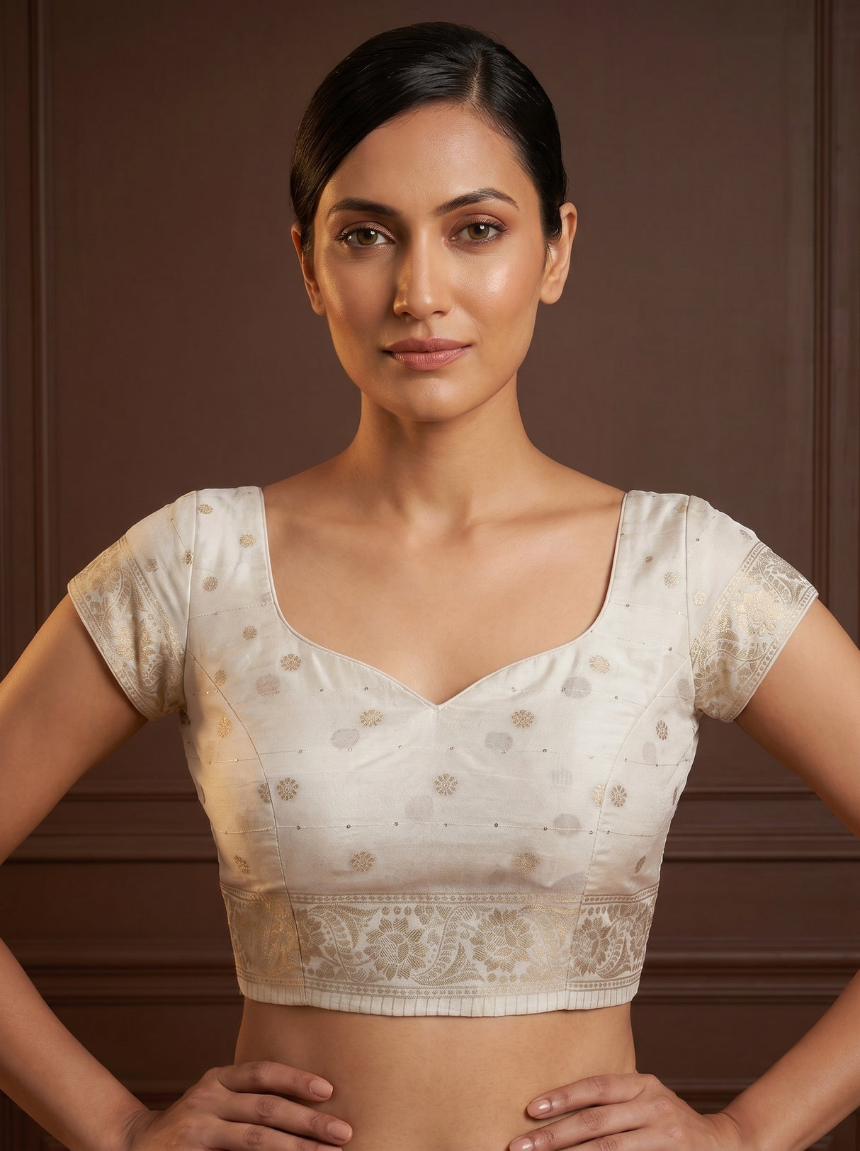 MIMOSA Saree Saree — blouse close-up