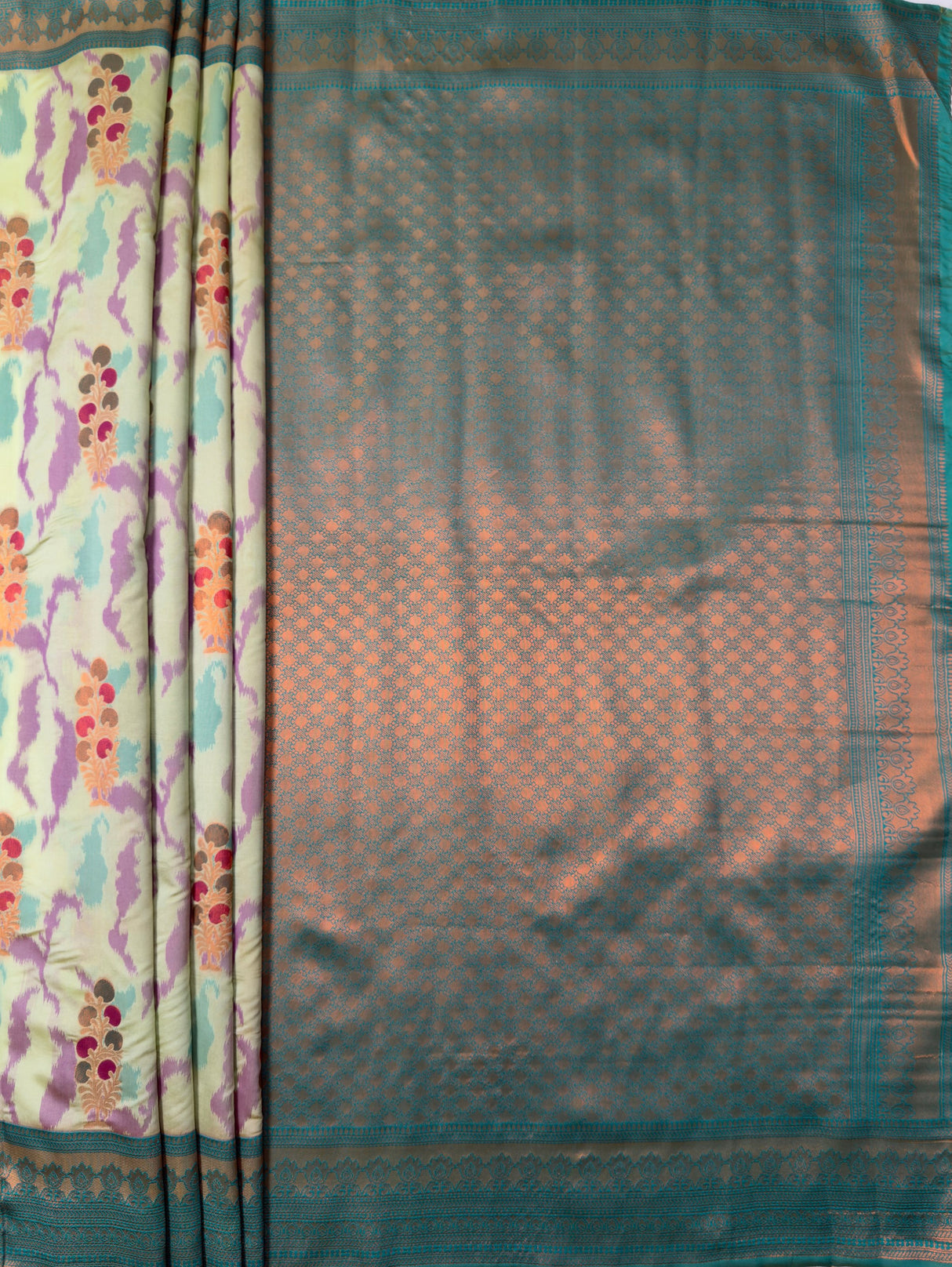 MIMOSA Saree Saree — pallu and zari work detail