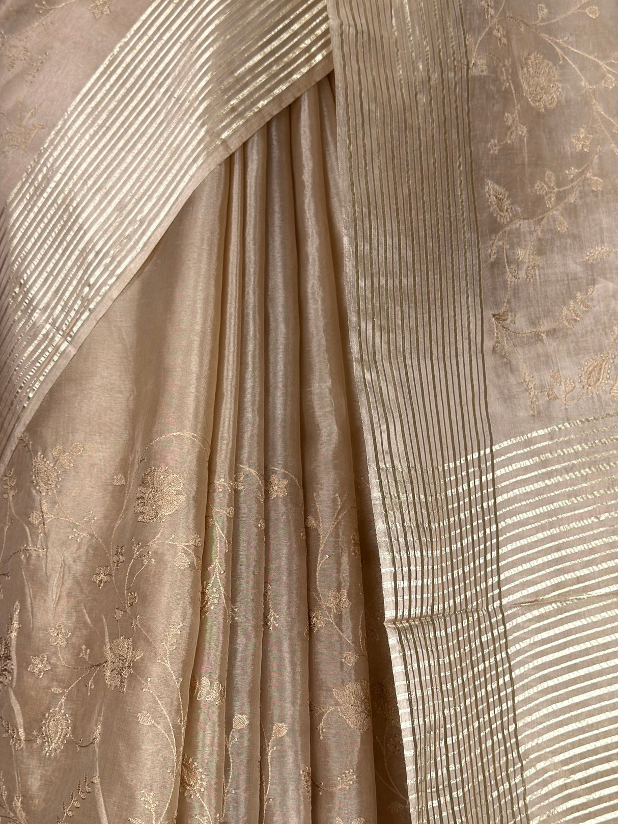 MIMOSA Chiku Saree Saree — fleets shot full lifestyle