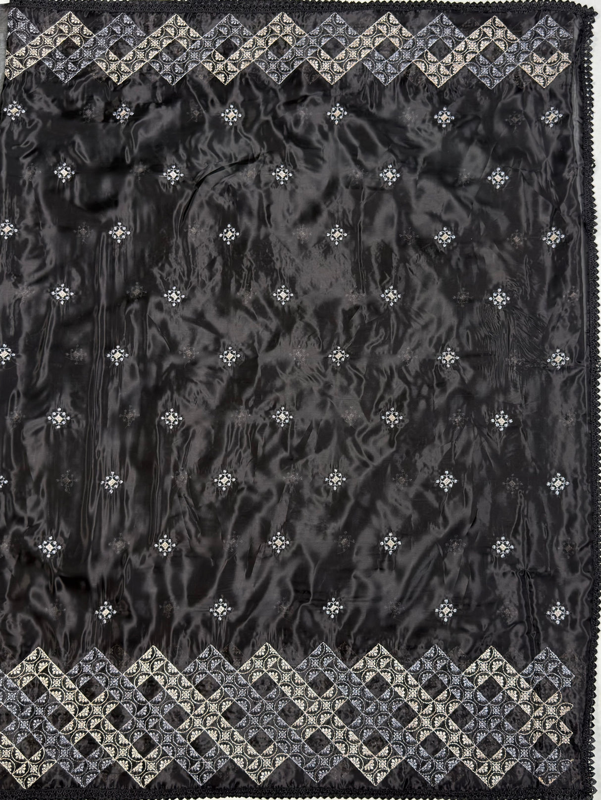 MIMOSA Saree Saree — pallu and zari work detail