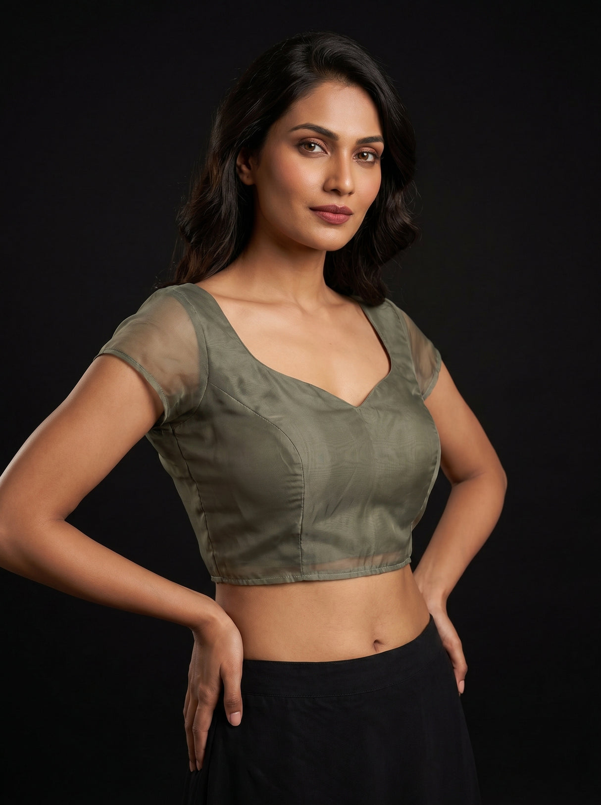 MIMOSA Saree Saree — blouse close-up