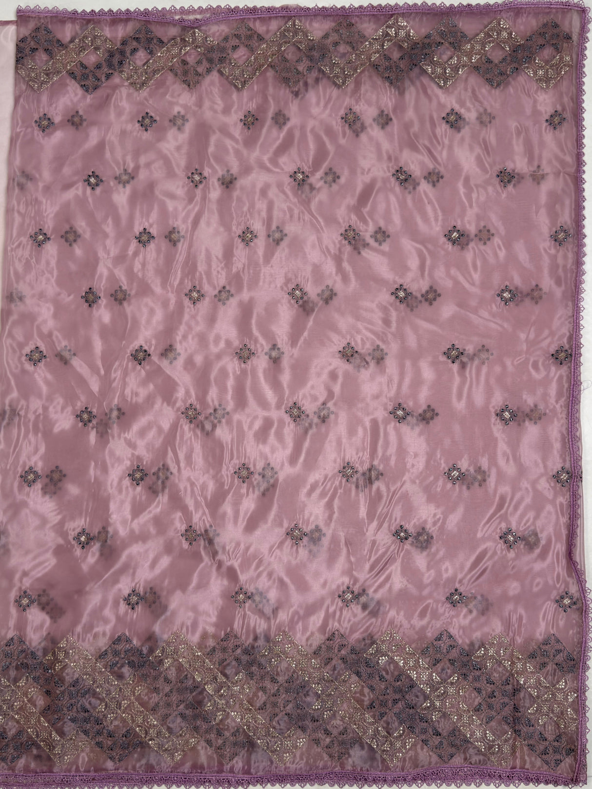 MIMOSA Saree Saree — pallu and zari work detail