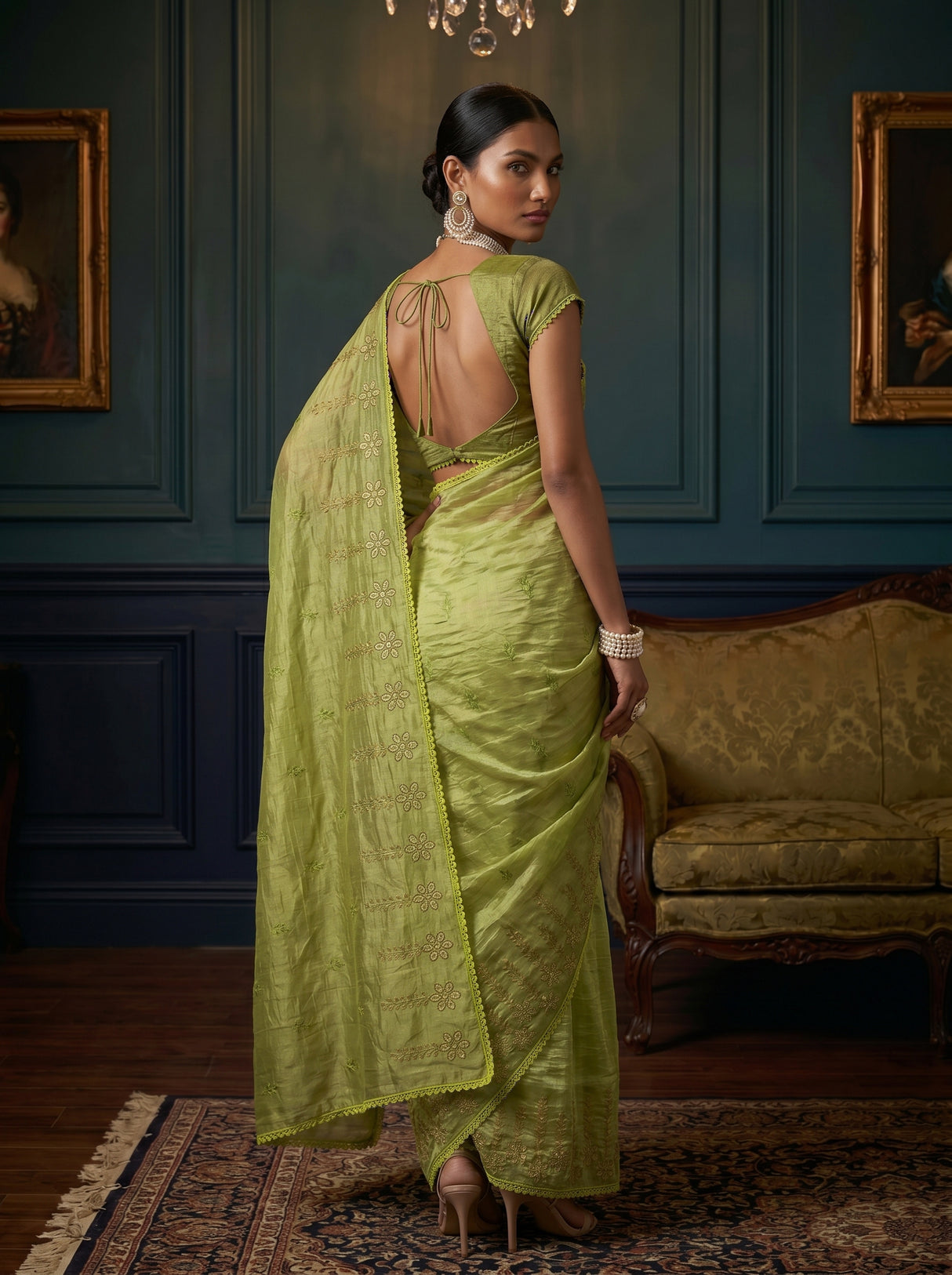 MIMOSA Saree Saree — pose 7 styling detail