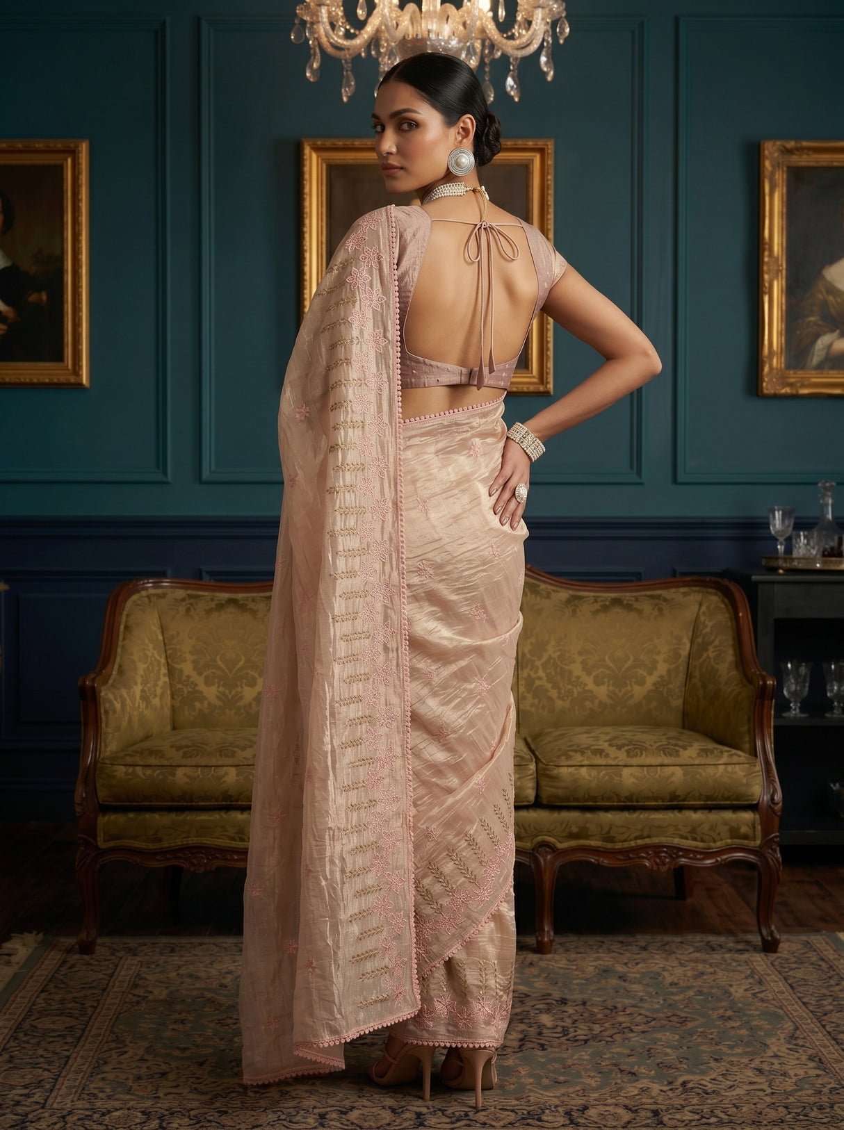 MIMOSA Saree Saree — pose 7 styling detail