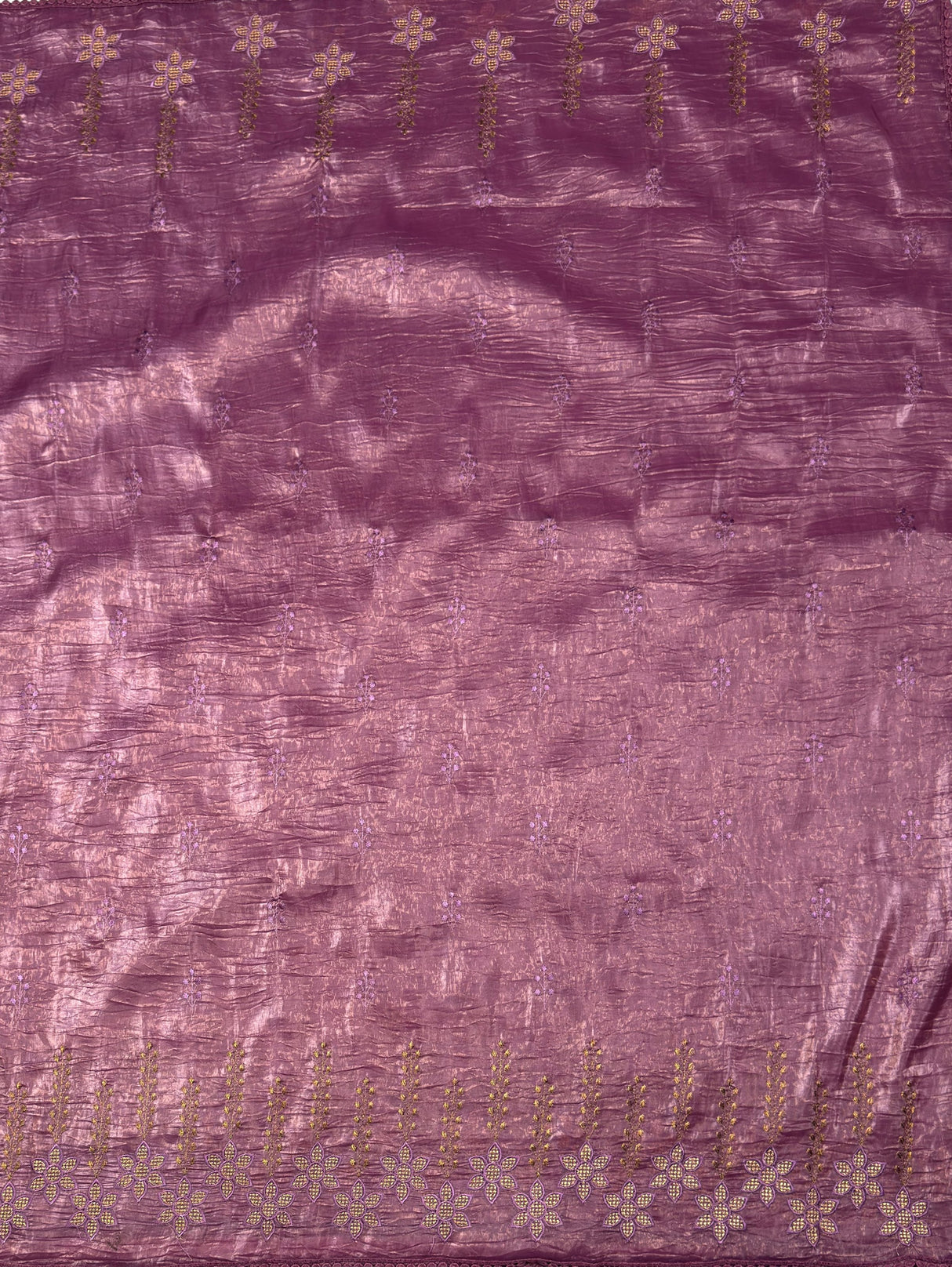 MIMOSA Saree Saree — pallu and zari work detail