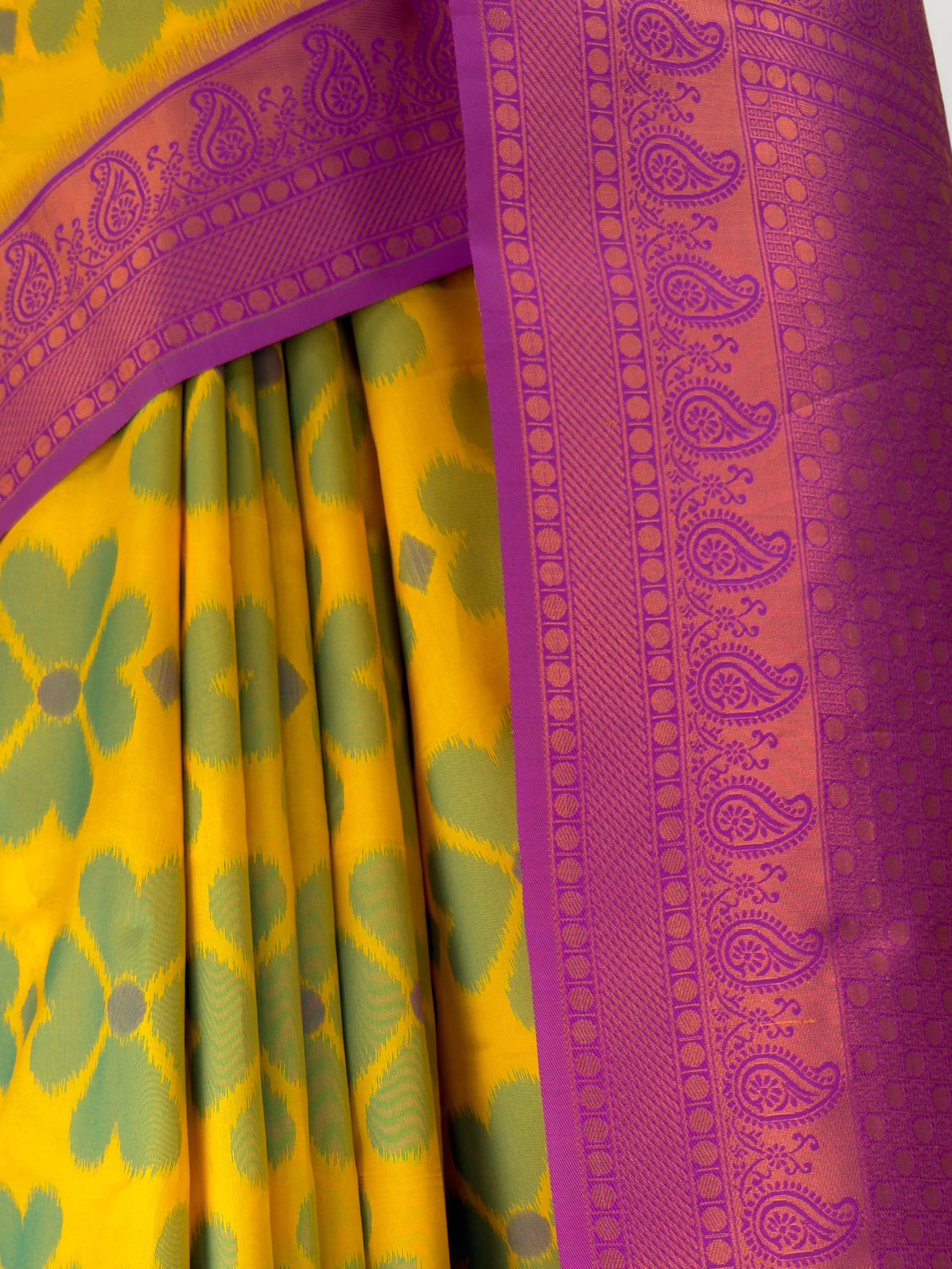 MIMOSA Gold Saree Saree — fleets shot full lifestyle