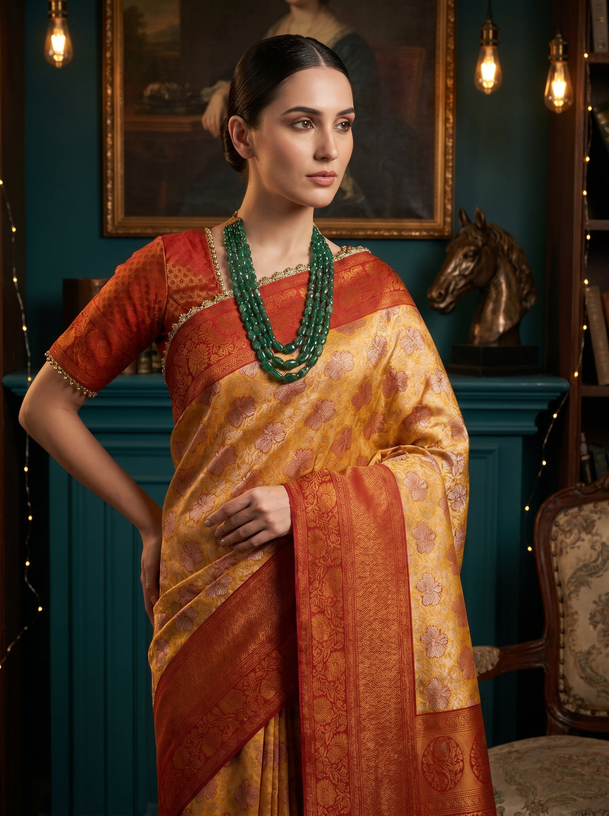 MIMOSA Saree Saree β pose 10 styling detail