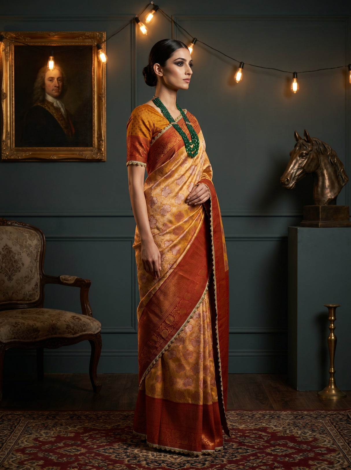 MIMOSA Saree Saree β pose 3 styling detail