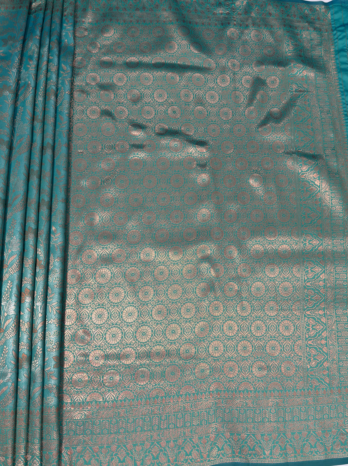 MIMOSA Saree Saree — pallu and zari work detail