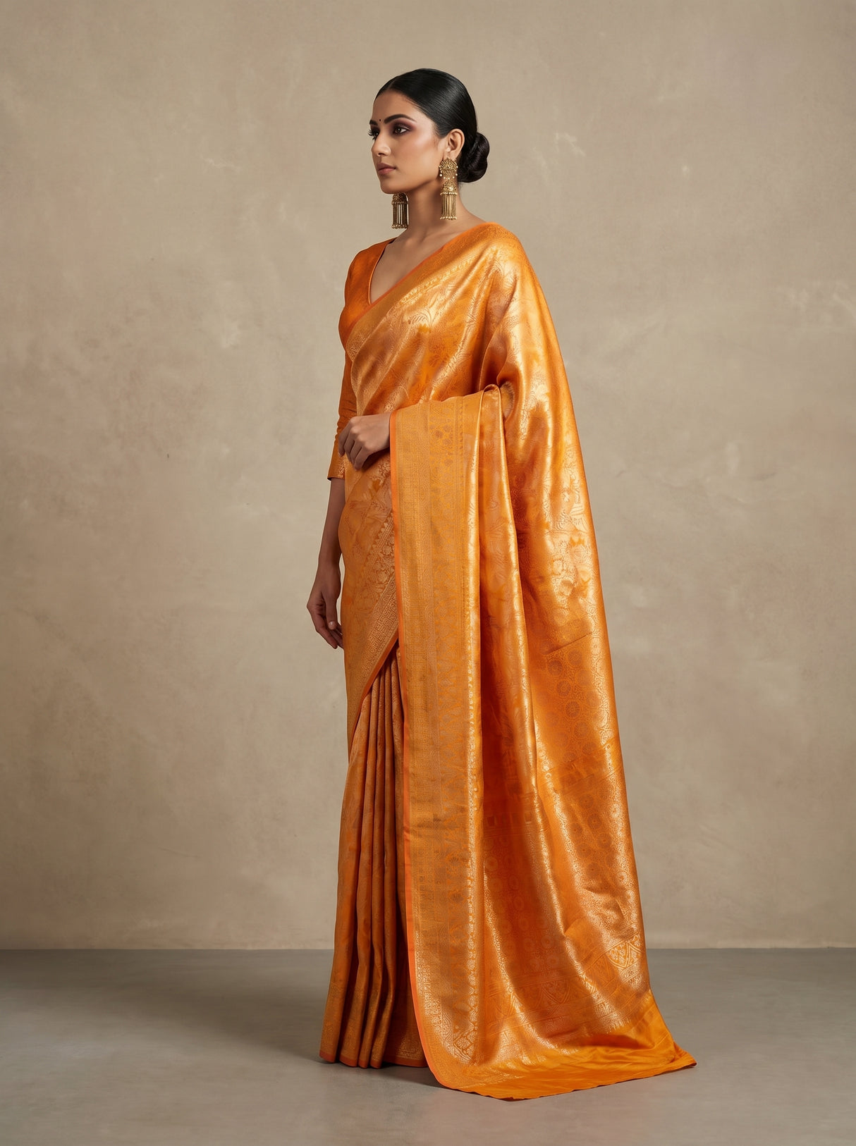 MIMOSA Saree Saree — pose 3 styling detail