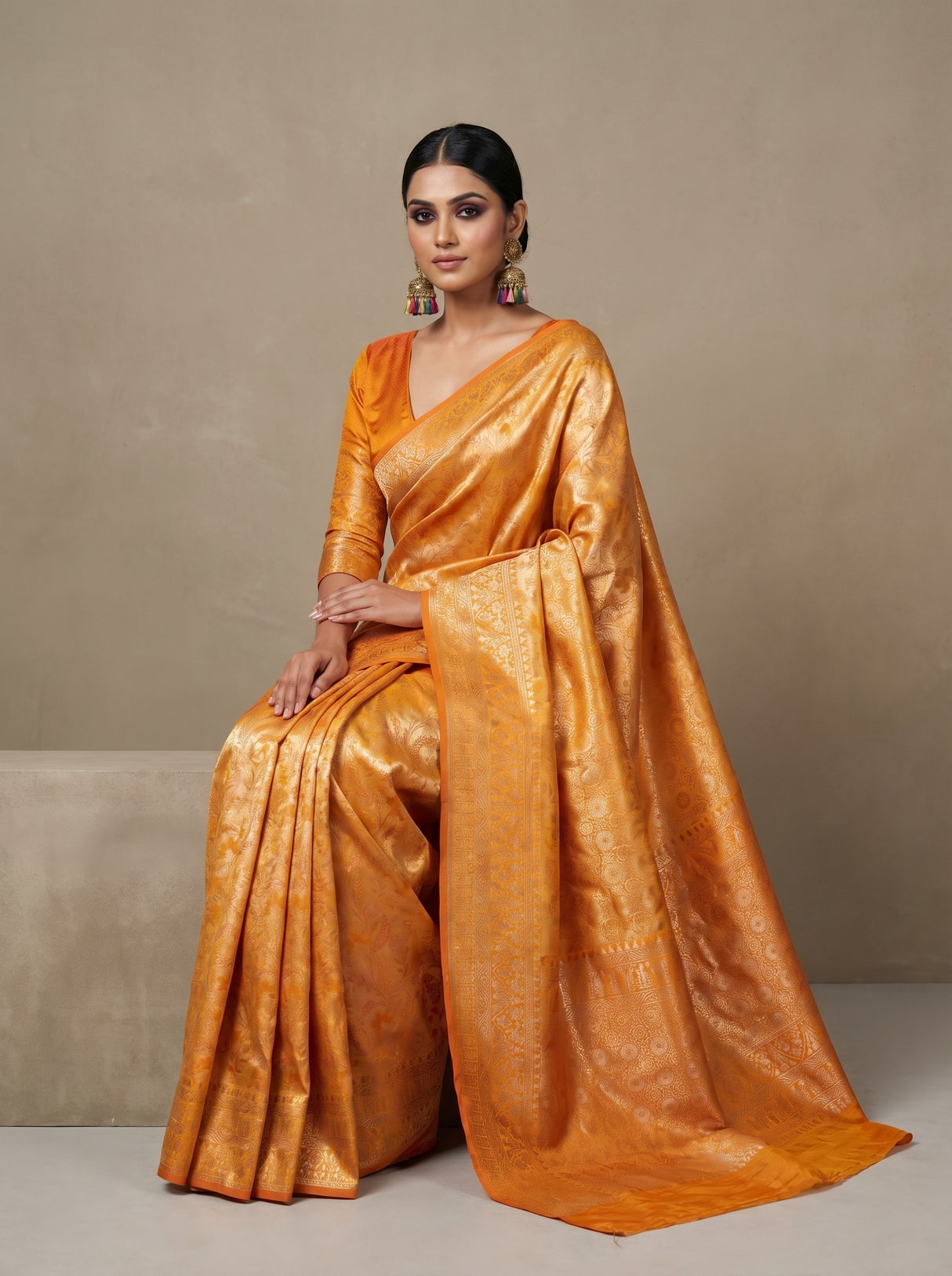 MIMOSA Saree Saree — pose 8 styling detail