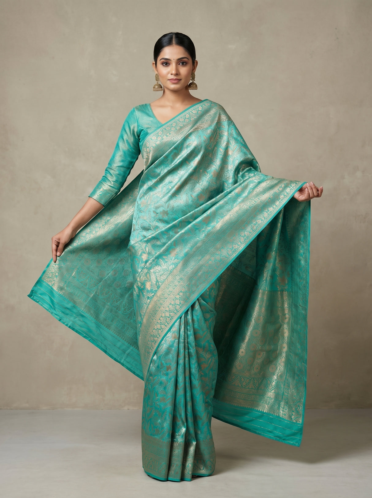 MIMOSA Saree Saree — pose 6 styling detail
