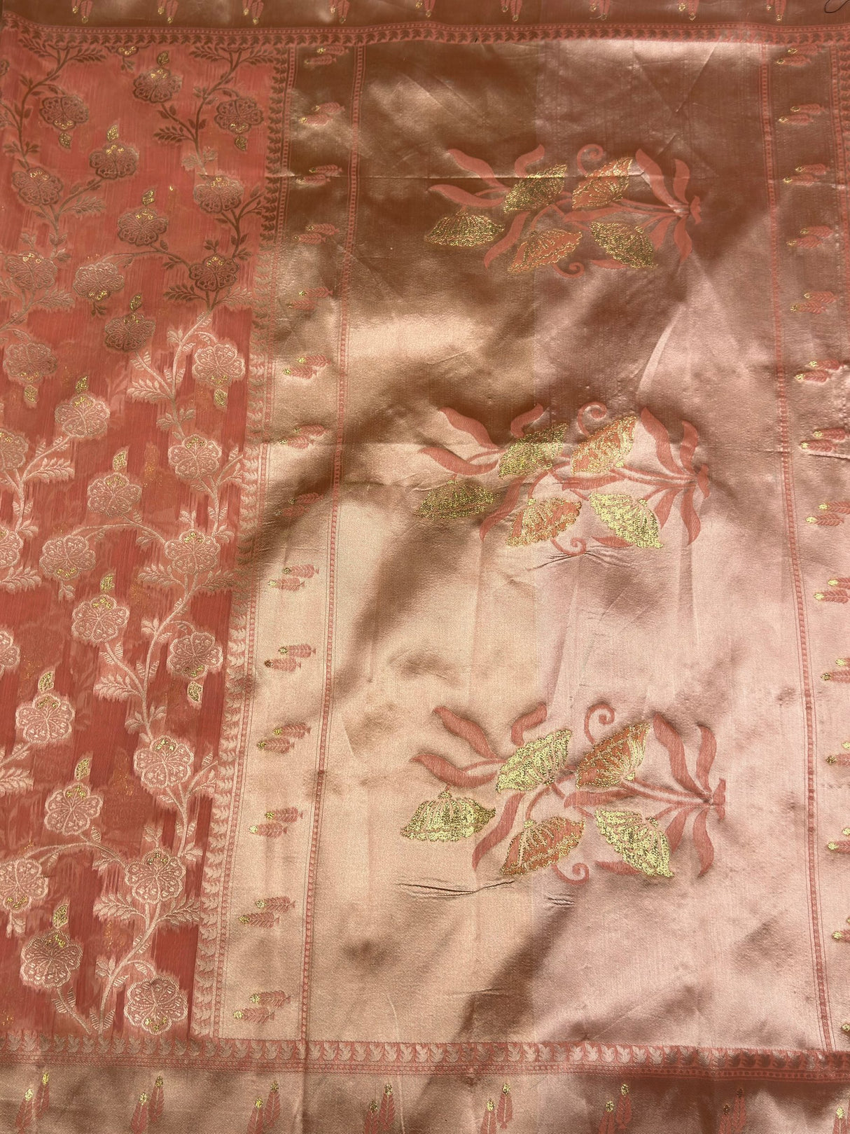 MIMOSA Saree Saree — pallu and zari work detail