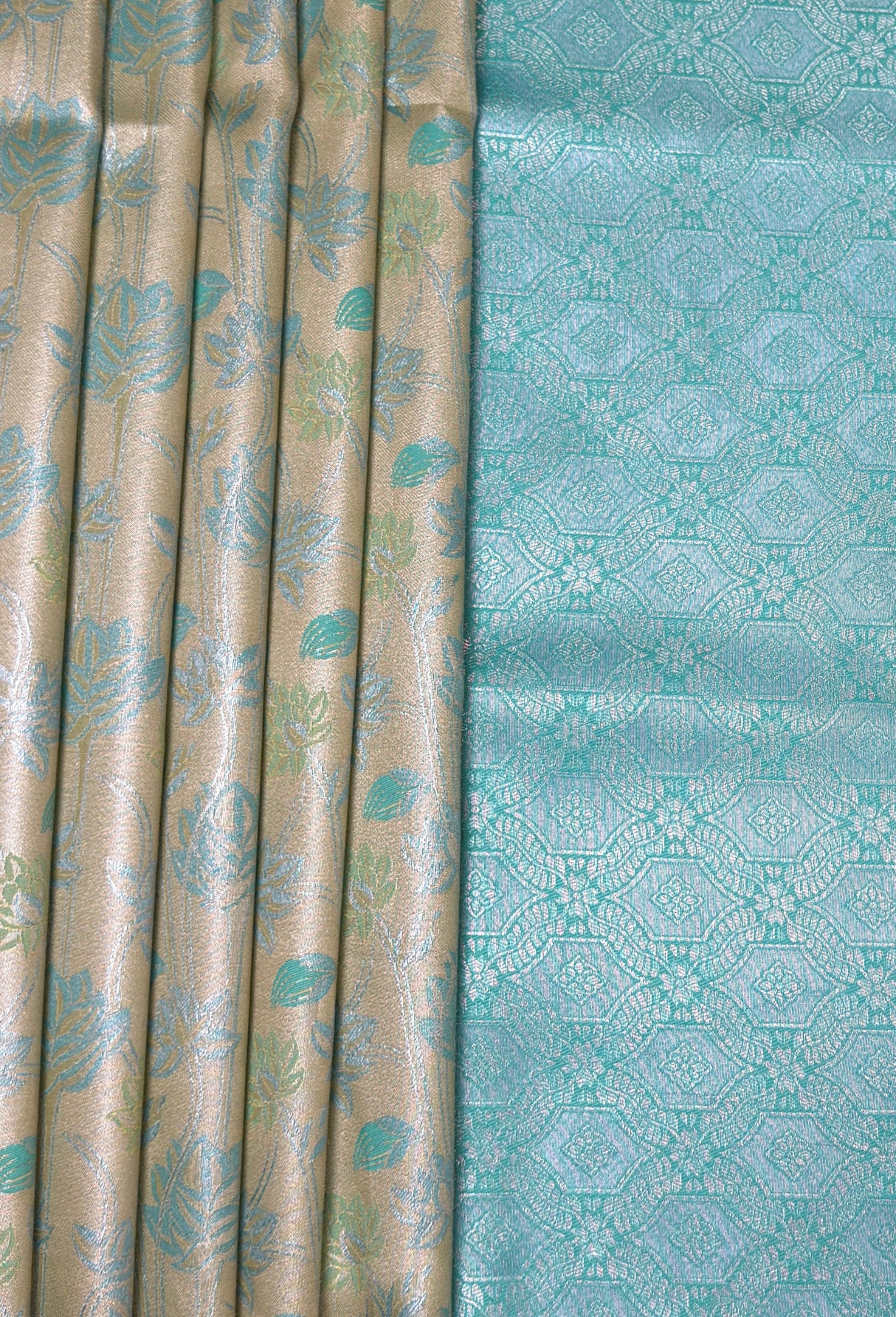 MIMOSA Pista Kanjivaram Art Silk Saree β fleets shot full lifestyle