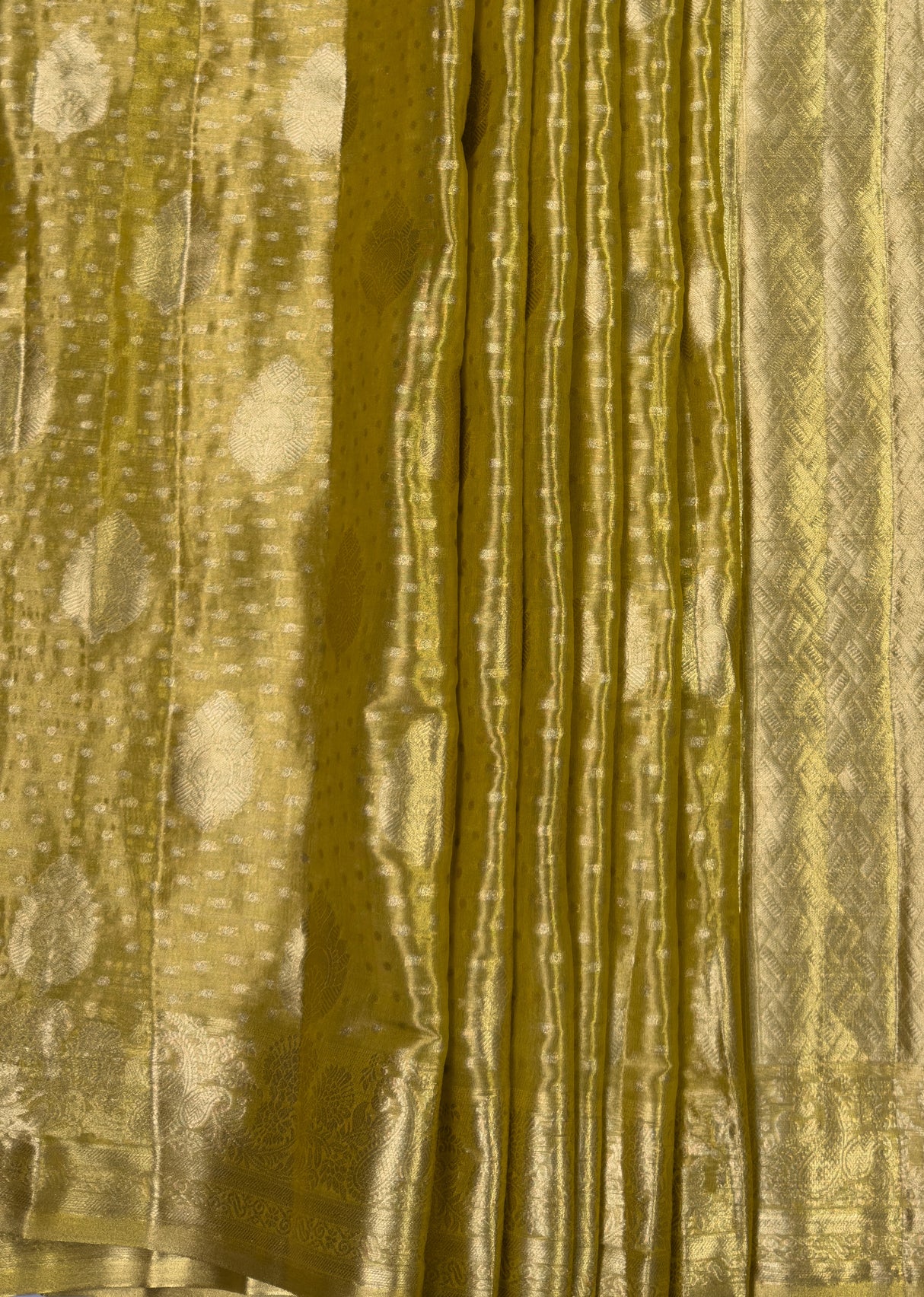 MIMOSA Mustard Kanjivaram Art Silk Saree β fleets shot full lifestyle