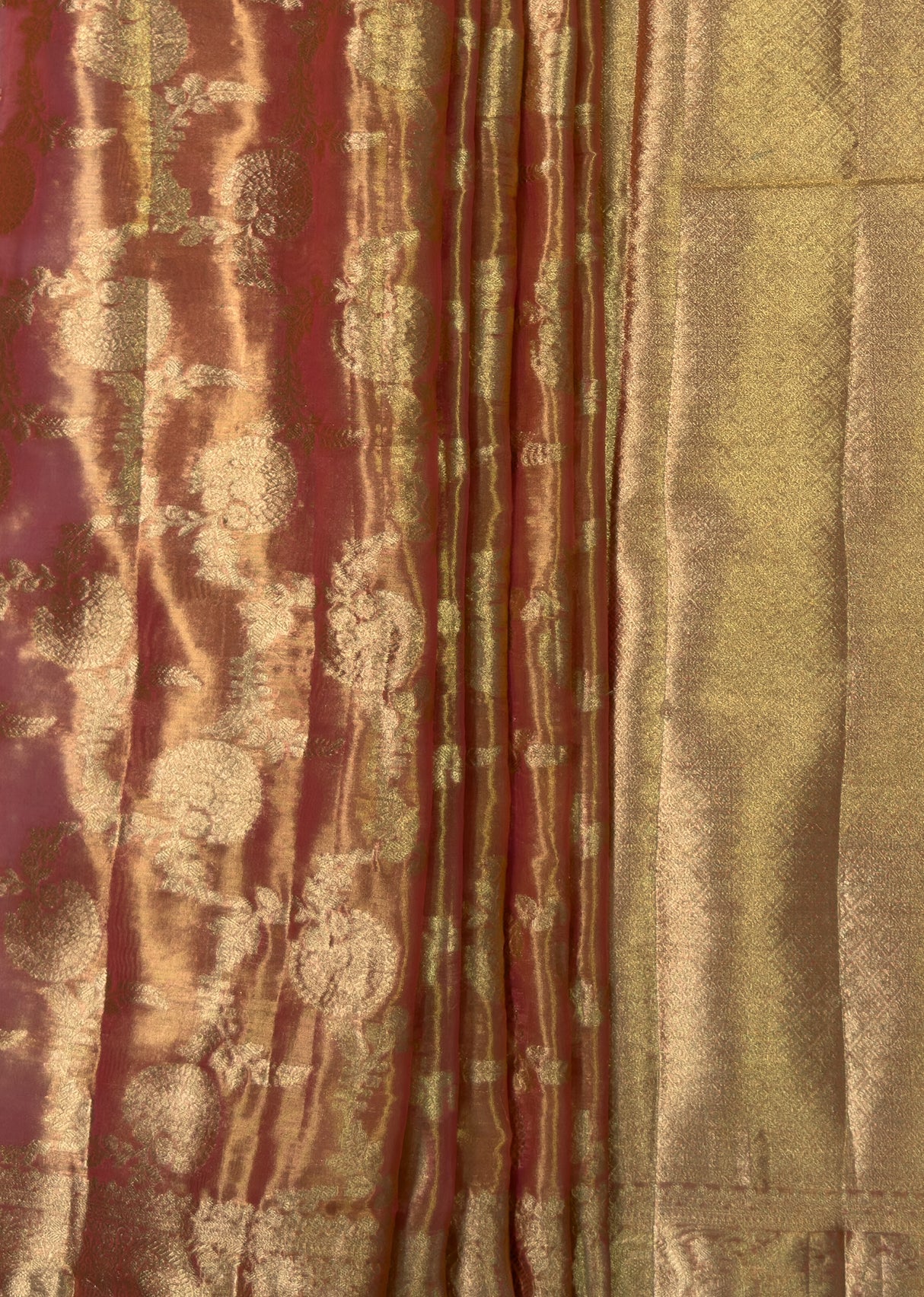 MIMOSA Gajari Kanjivaram Art Silk Saree β fleets shot full lifestyle
