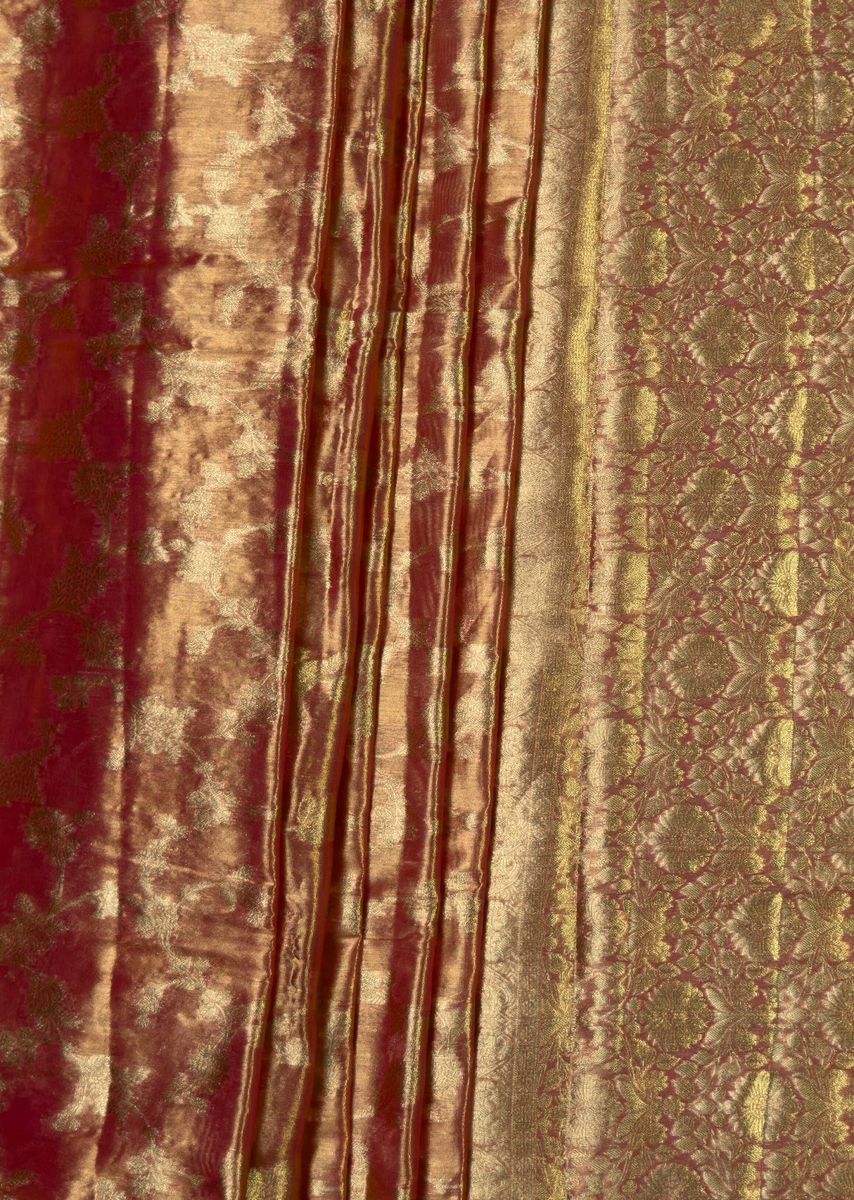 MIMOSA Gajari Kanjivaram Art Silk Saree β fleets shot full lifestyle