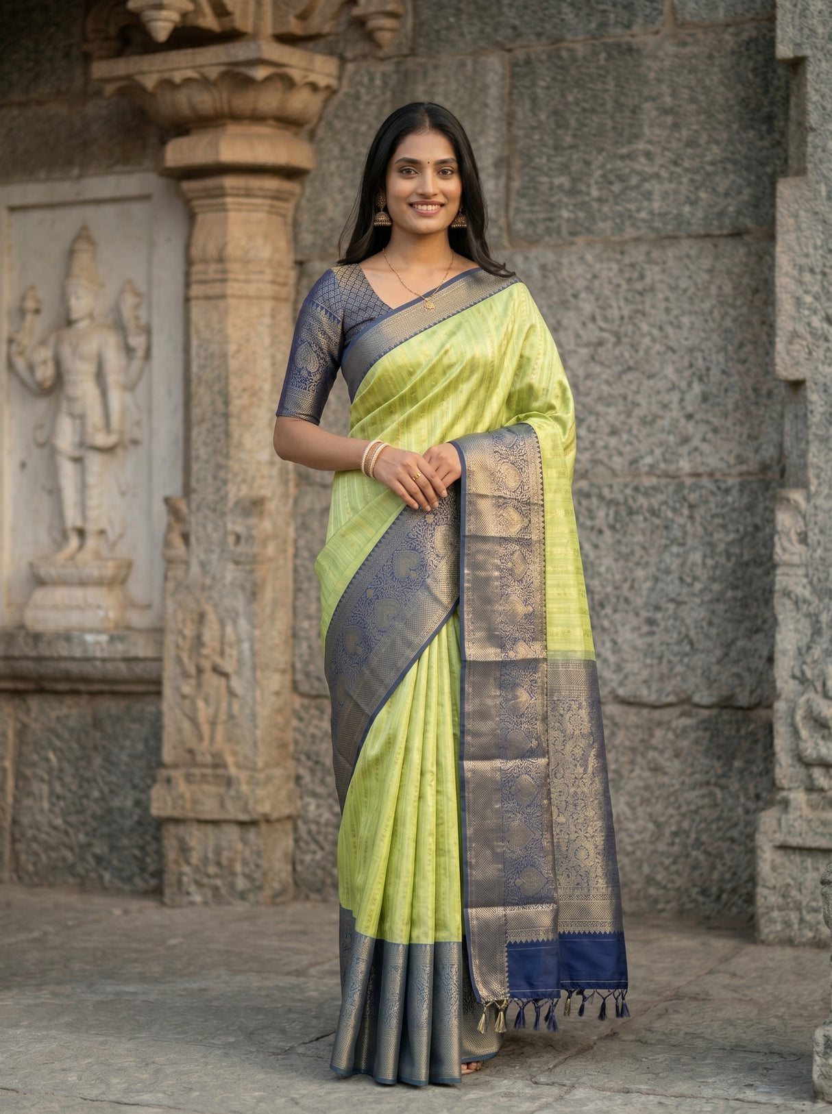 MIMOSA Saree Saree — pose 9 styling detail