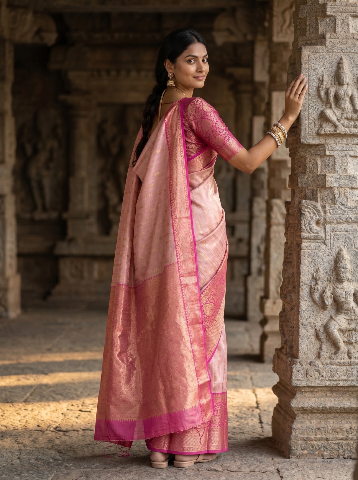 MIMOSA Saree Saree — pose 7 styling detail