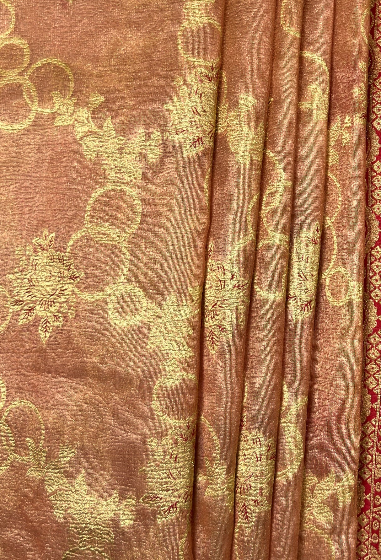 MIMOSA Maroon Banarasi Art Silk Saree β fleets shot full lifestyle