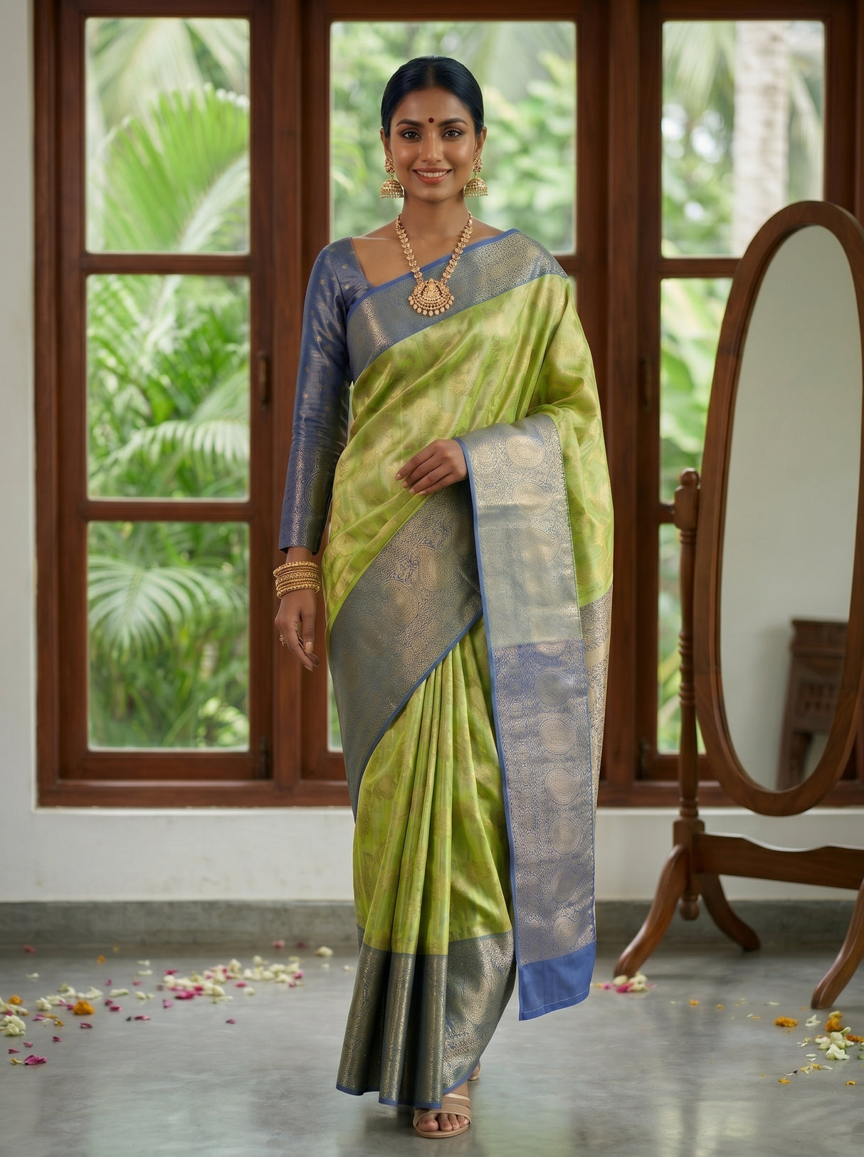 MIMOSA Saree Saree — pose 6 styling detail