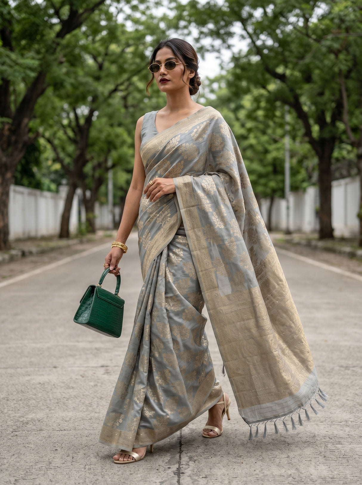 MIMOSA Saree Saree β pose 7 styling detail