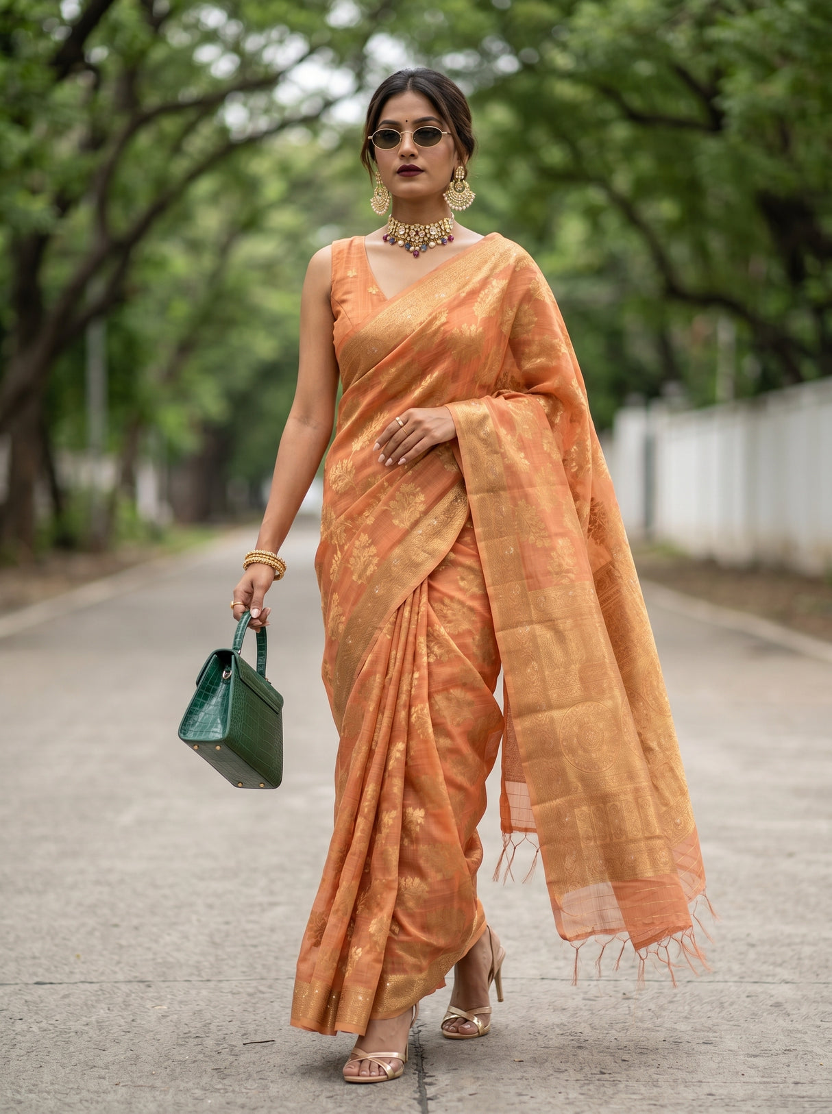 MIMOSA Saree Saree β pose 7 styling detail