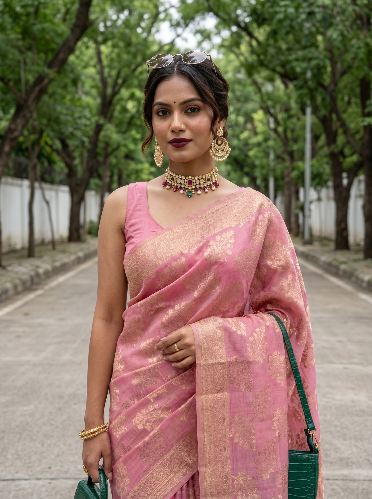 MIMOSA Saree Saree β pose 10 styling detail