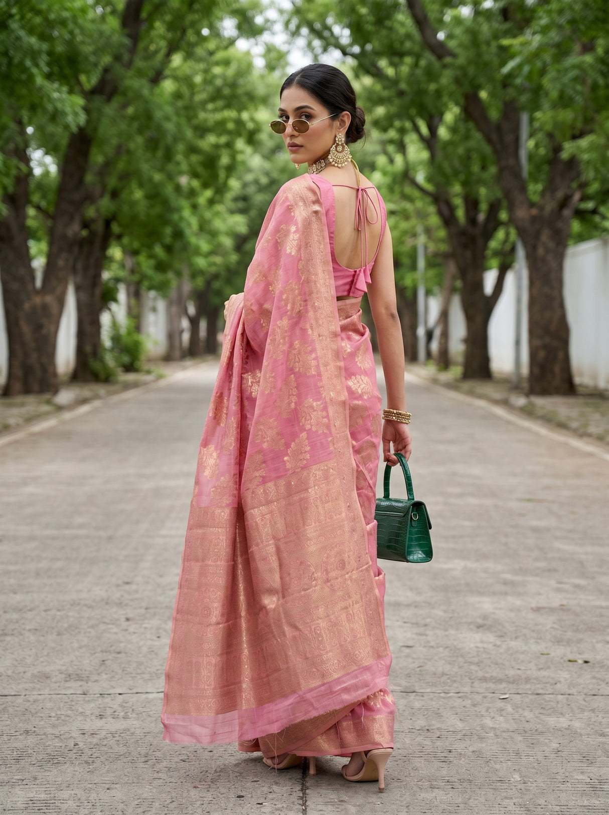 MIMOSA Saree Saree β pose 8 styling detail