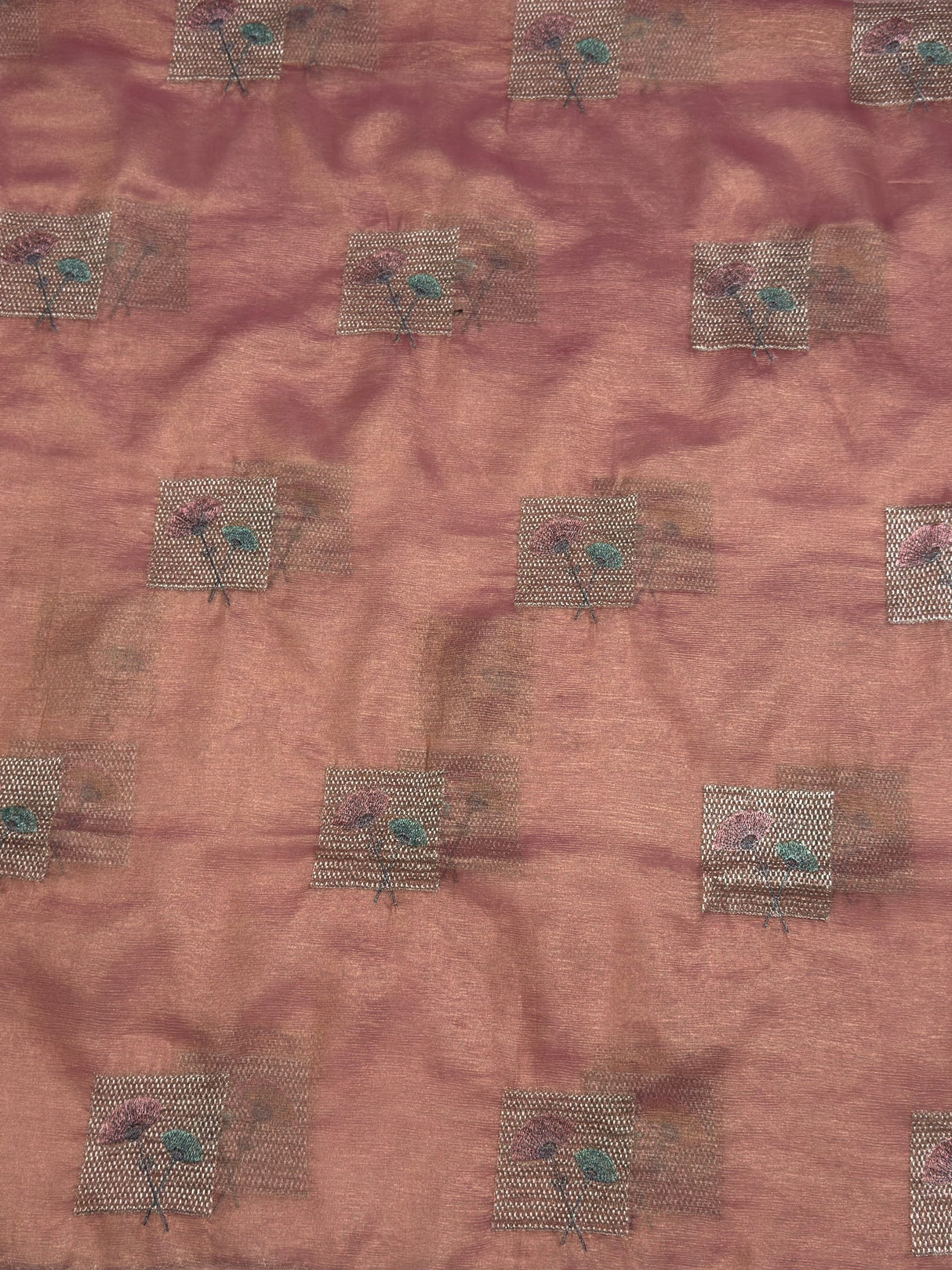 MIMOSA Saree Saree — pallu and zari work detail