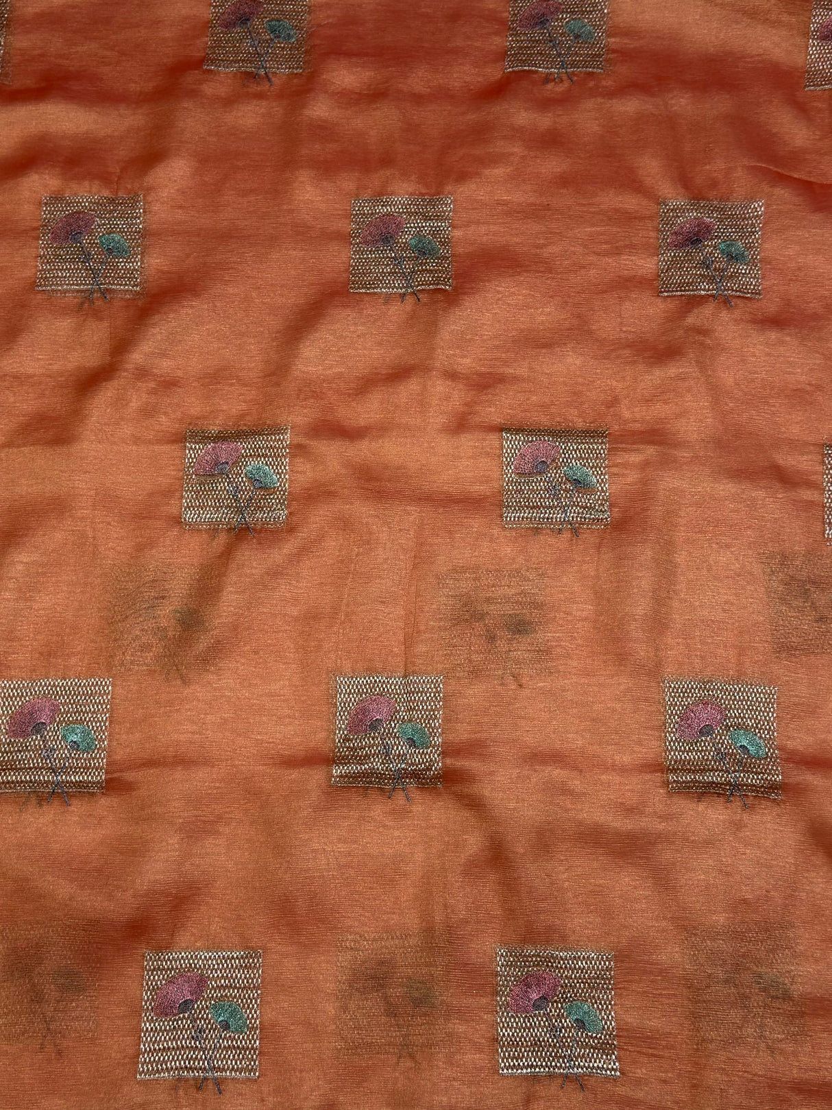 MIMOSA Saree Saree — pallu and zari work detail