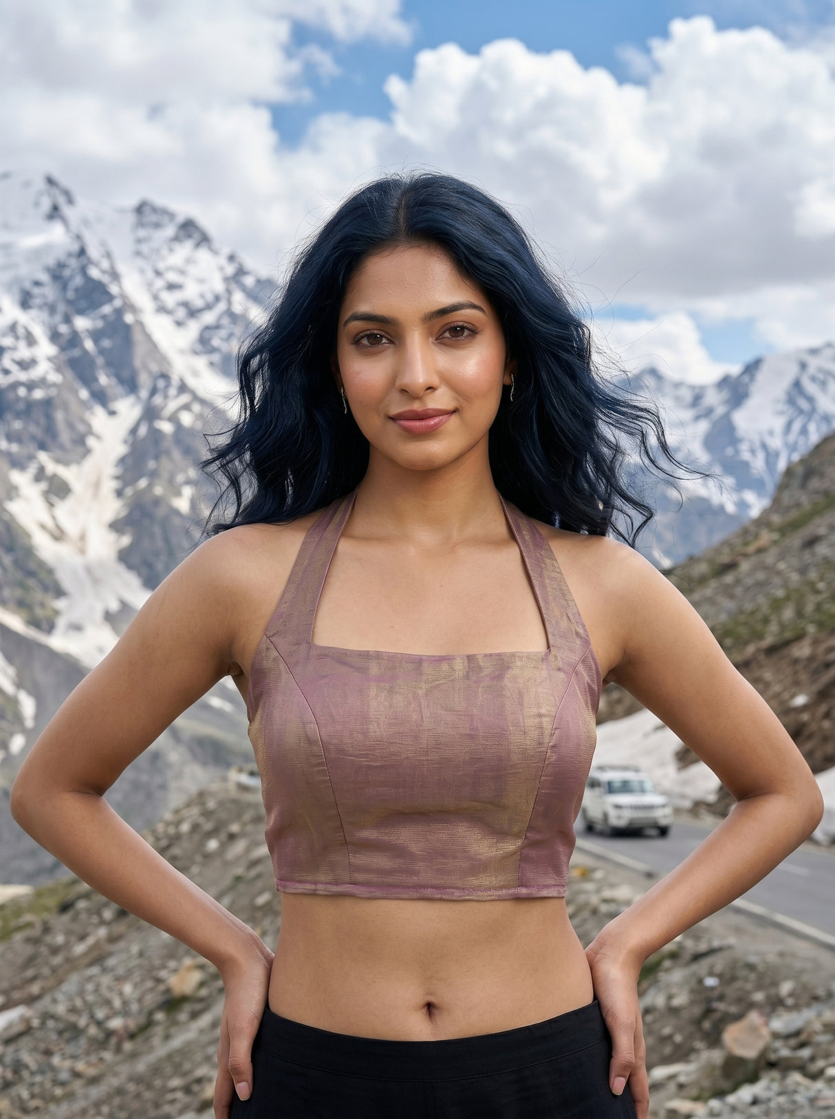 MIMOSA Saree Saree — blouse close-up
