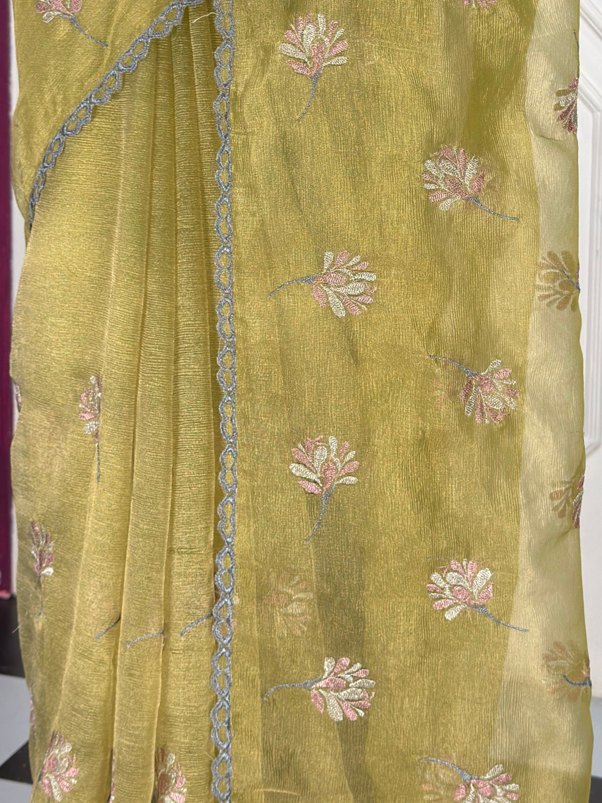 MIMOSA Saree Saree — fleets shot full lifestyle