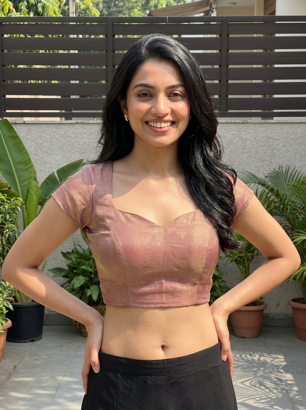 MIMOSA Saree Saree — blouse close-up