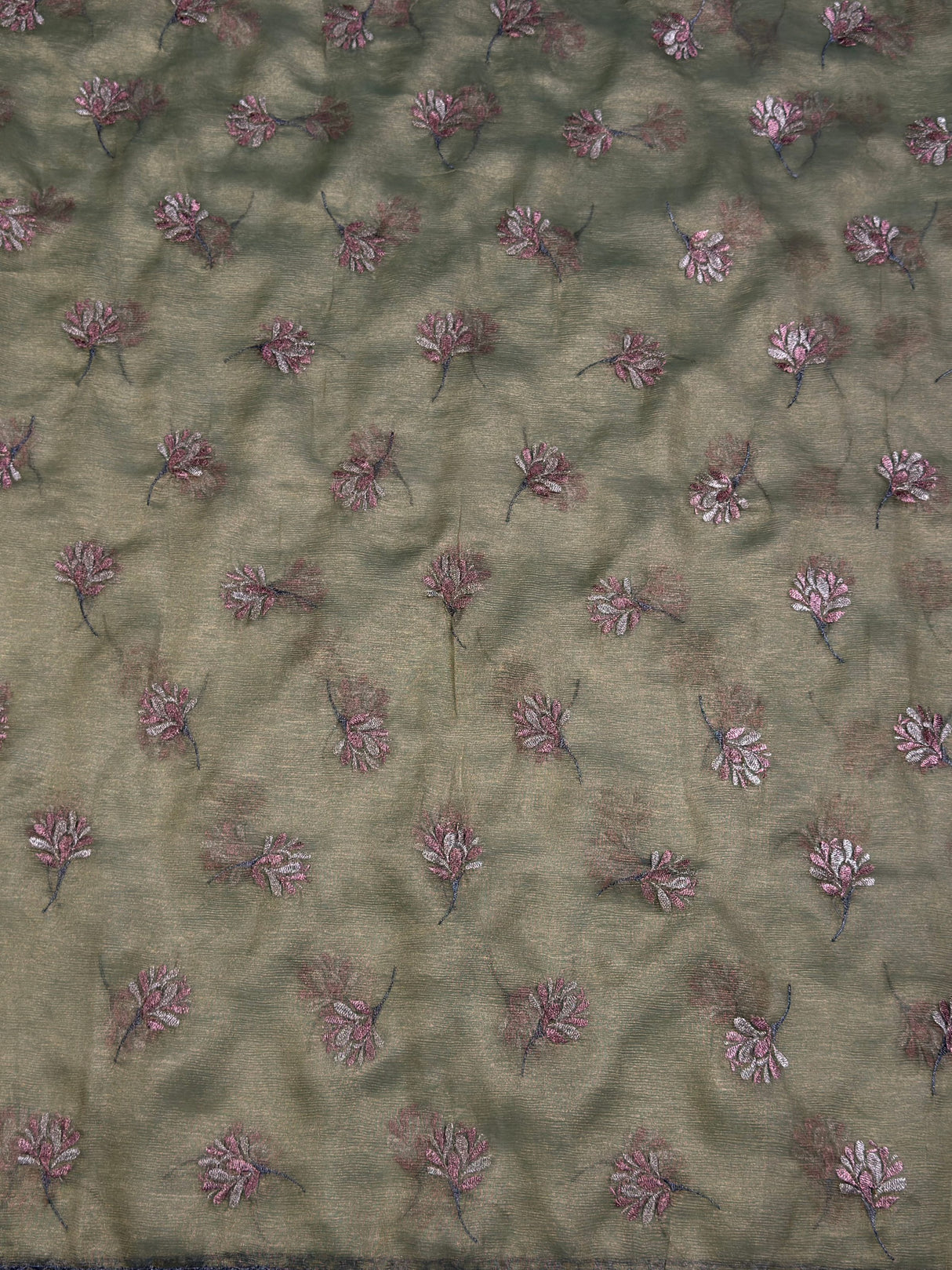 MIMOSA Saree Saree — pallu and zari work detail