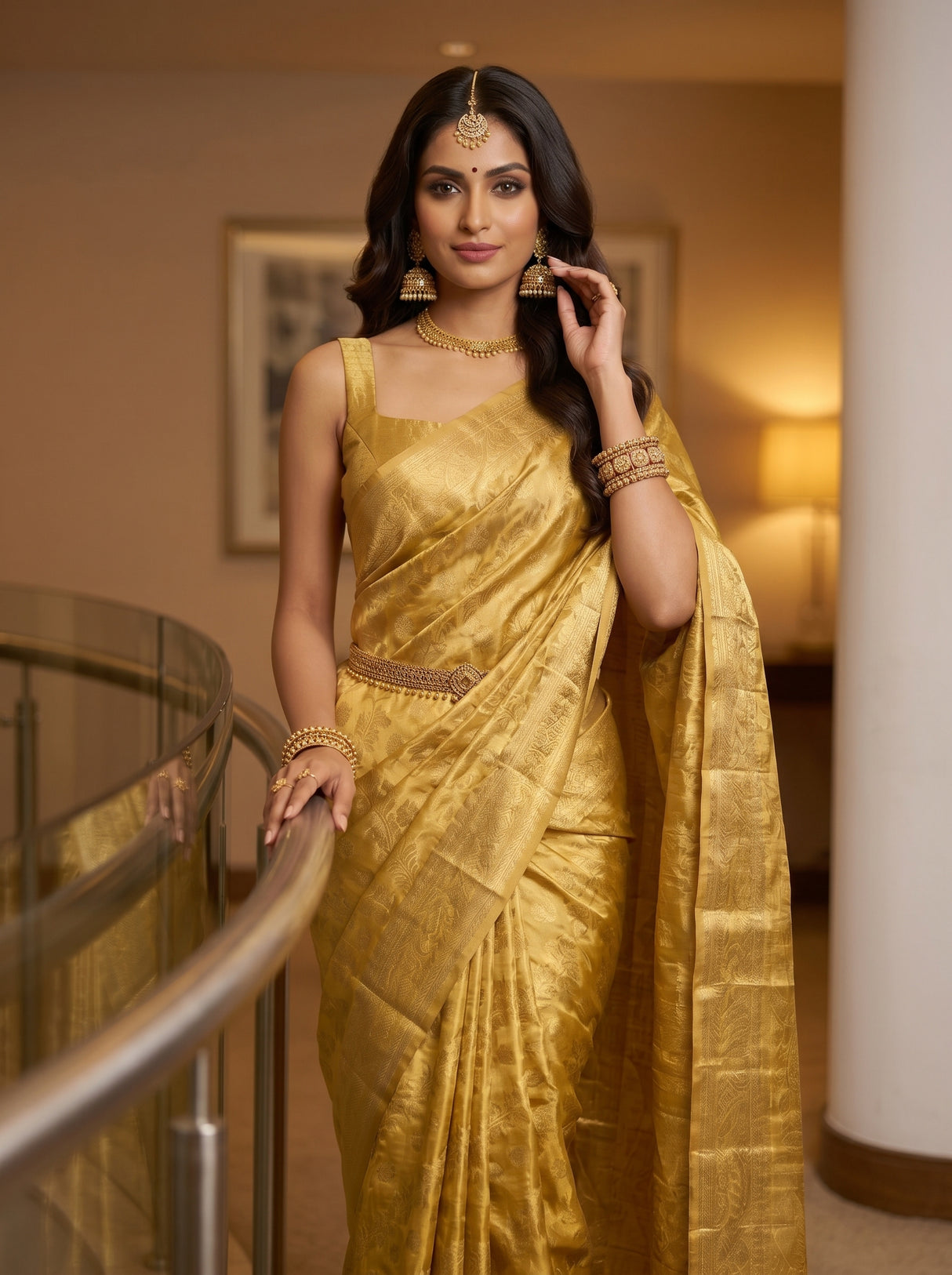 MIMOSA Saree Saree — pose 10 styling detail