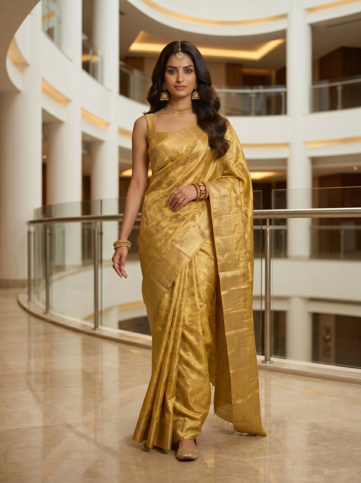 MIMOSA Saree Saree — pose 6 styling detail