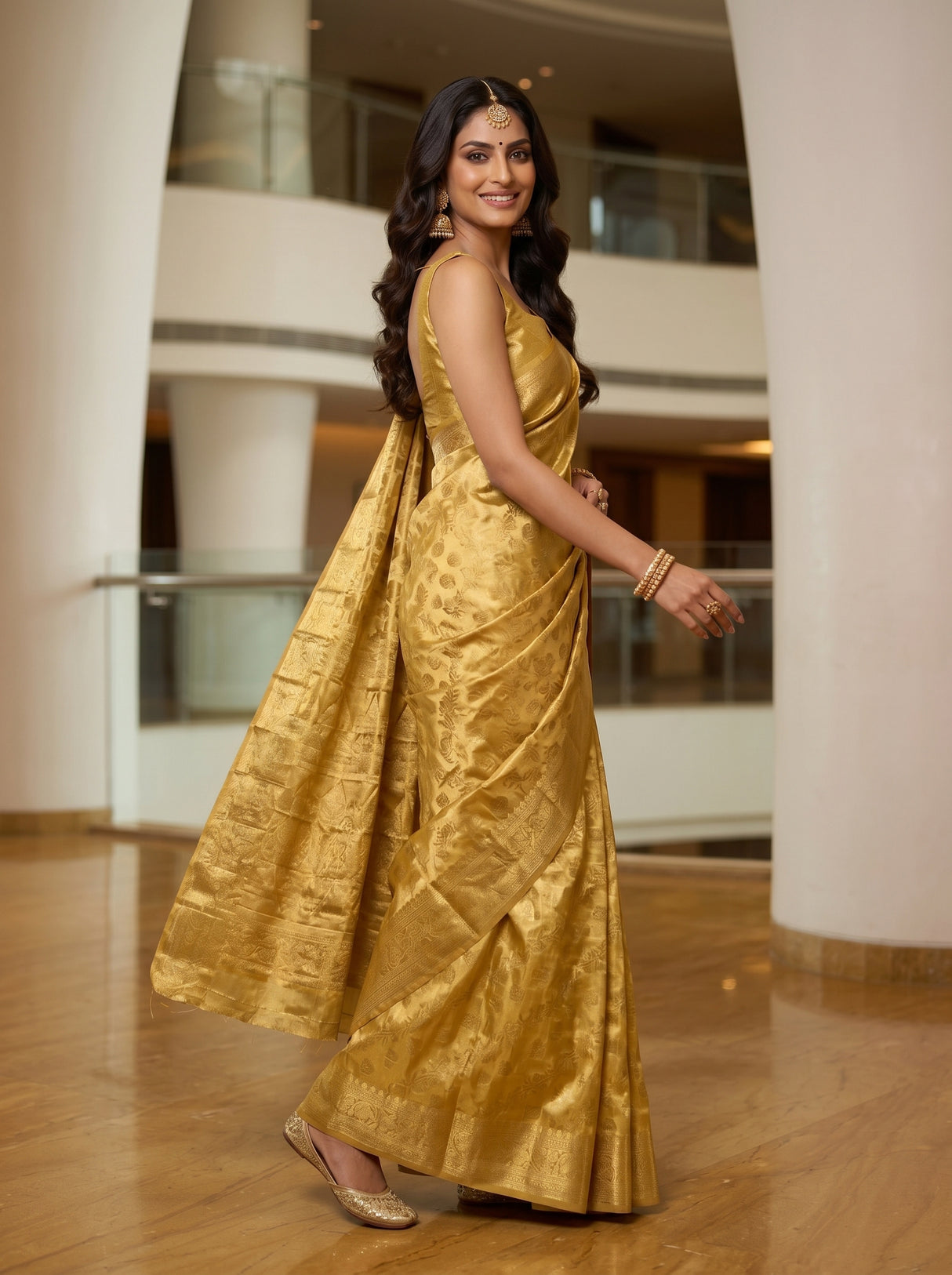 MIMOSA Saree Saree — pose 9 styling detail