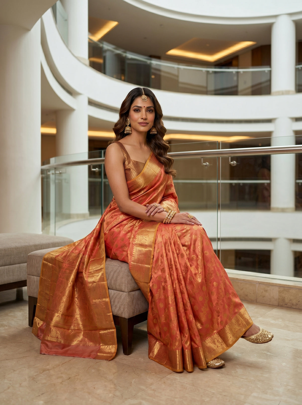 MIMOSA Saree Saree — pose 8 styling detail