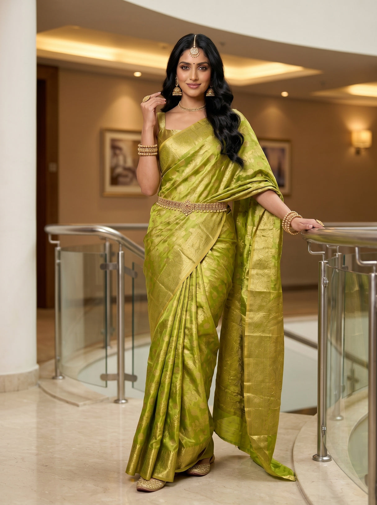 MIMOSA Saree Saree — pose 5 styling detail