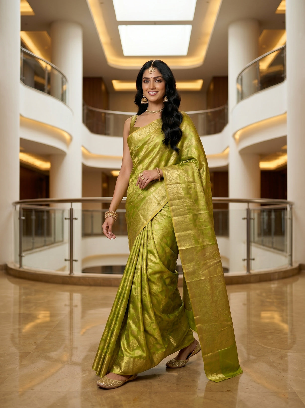 MIMOSA Saree Saree — pose 6 styling detail
