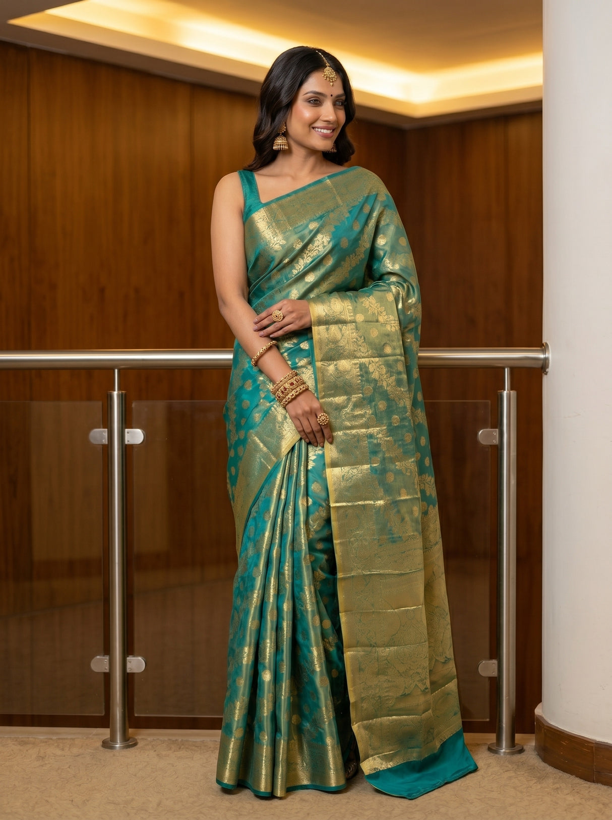 MIMOSA Saree Saree — pose 7 styling detail