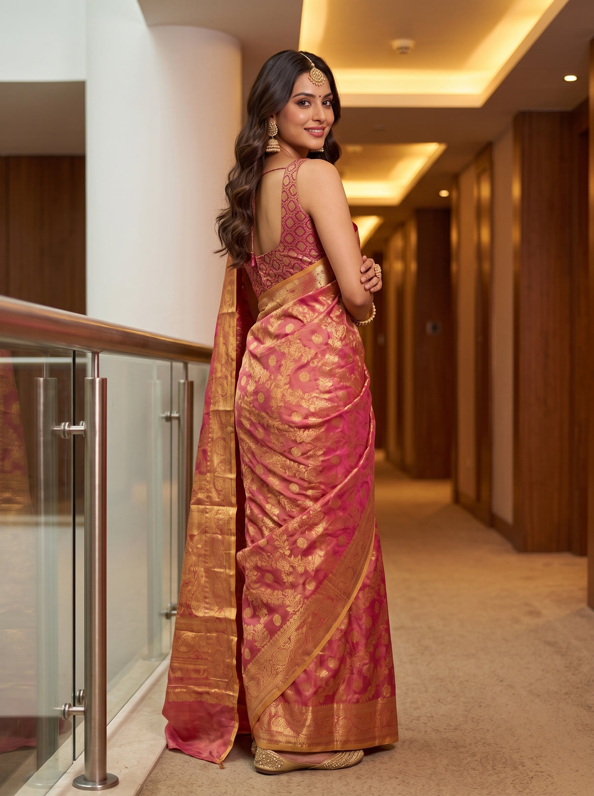 MIMOSA Saree Saree — pose 7 styling detail