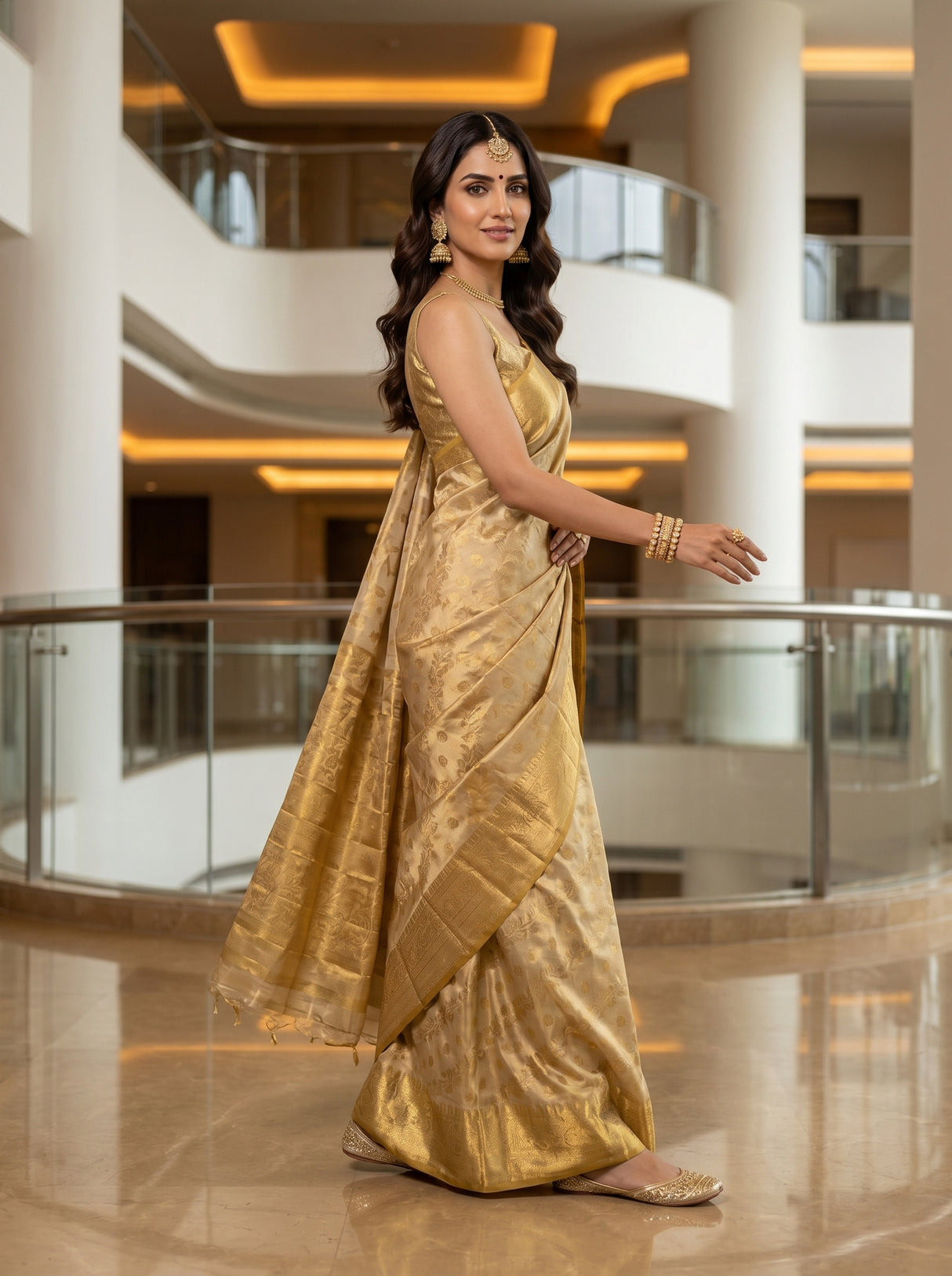 MIMOSA Saree Saree — pose 9 styling detail