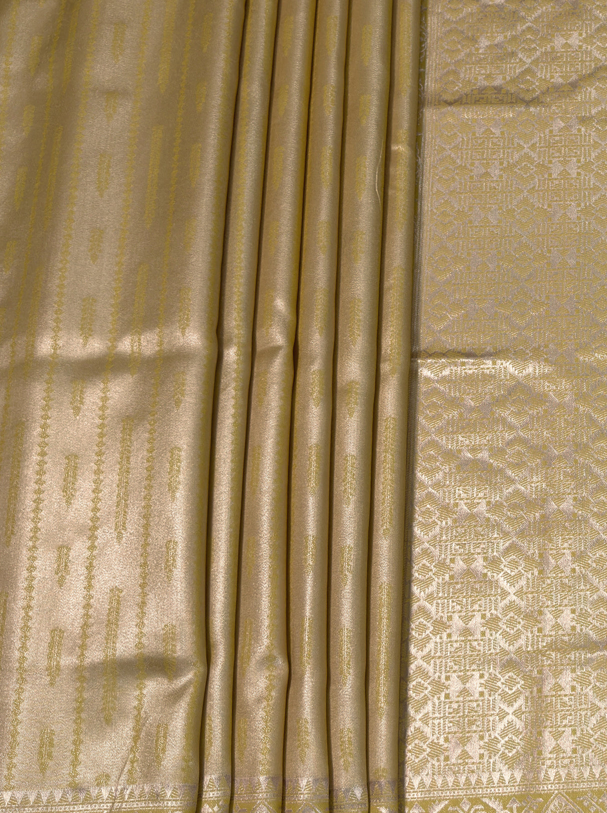 MIMOSA Mustard Kanjivaram Art Silk Saree β fleets shot full lifestyle