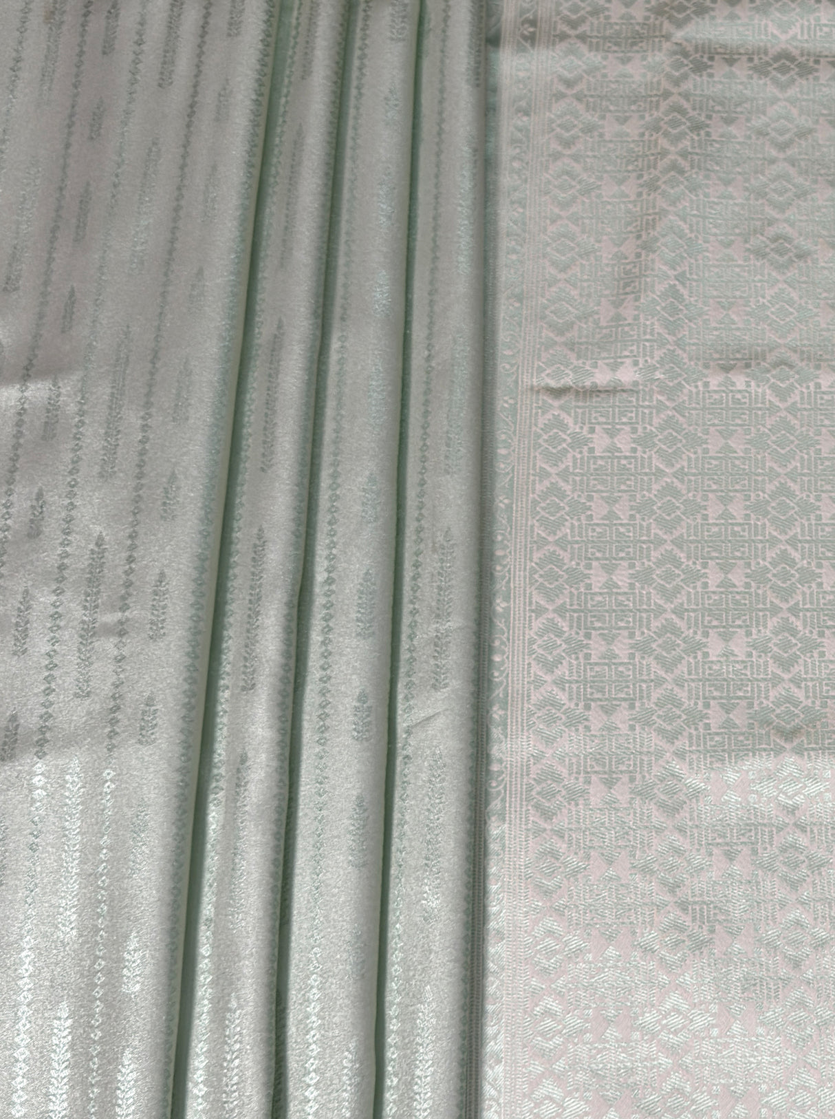 MIMOSA Pista Kanjivaram Art Silk Saree β fleets shot full lifestyle